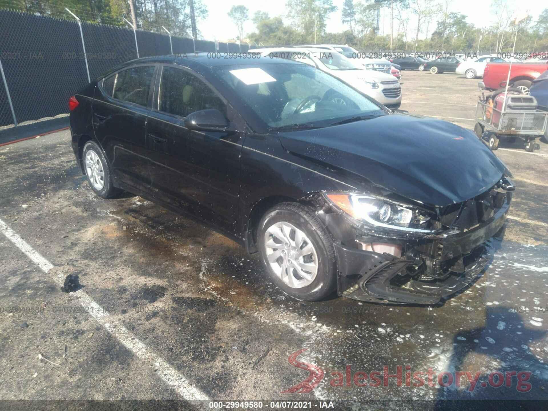 KMHD74LFXHU394840 2017 HYUNDAI ELANTRA