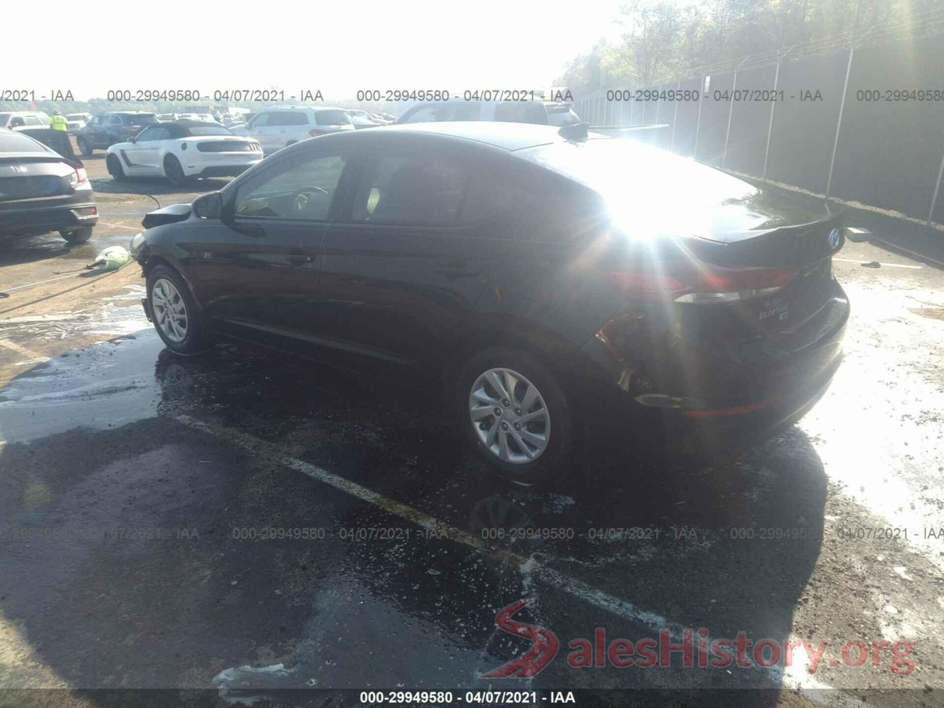 KMHD74LFXHU394840 2017 HYUNDAI ELANTRA