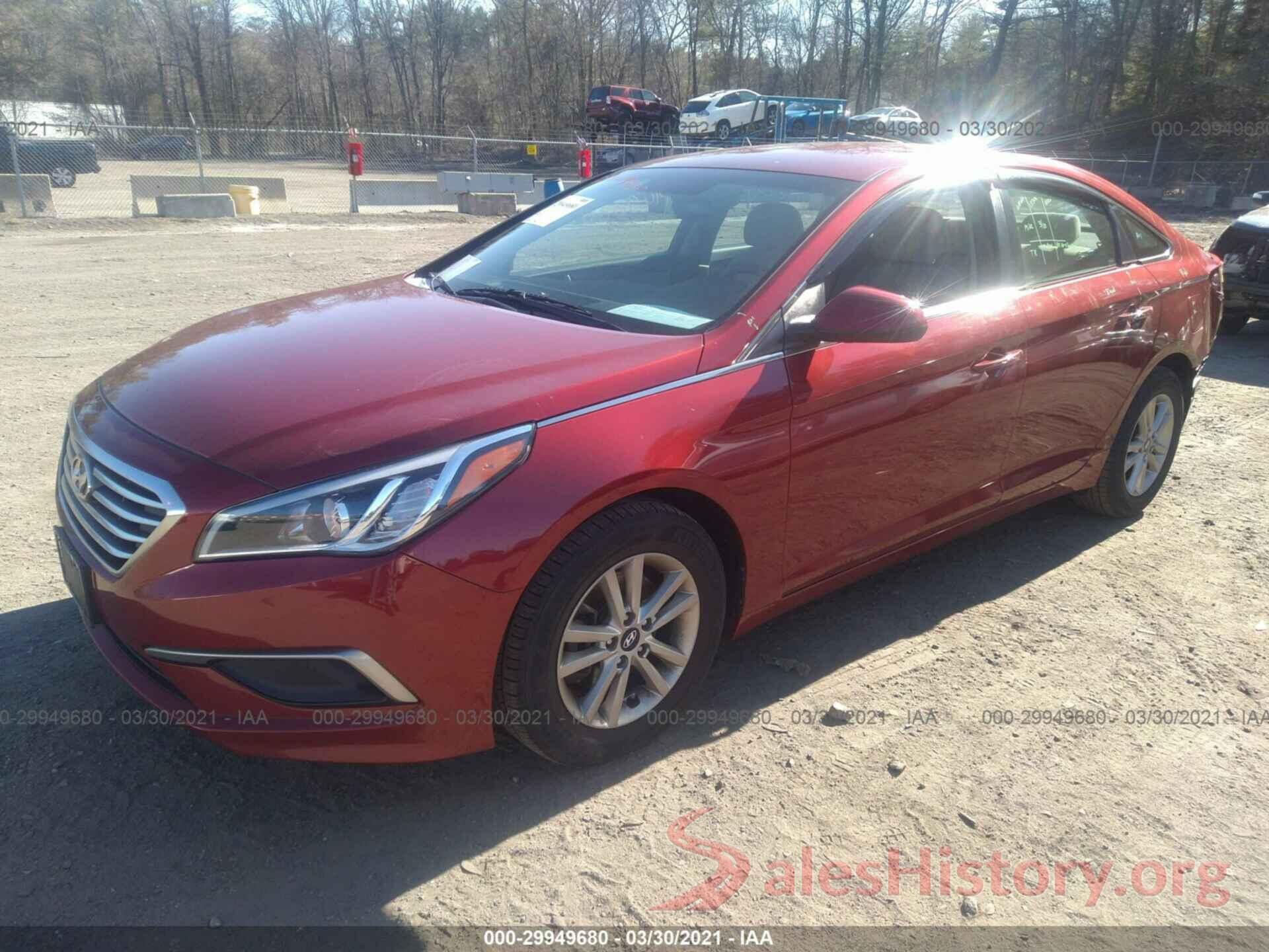 5NPE24AFXGH355958 2016 HYUNDAI SONATA