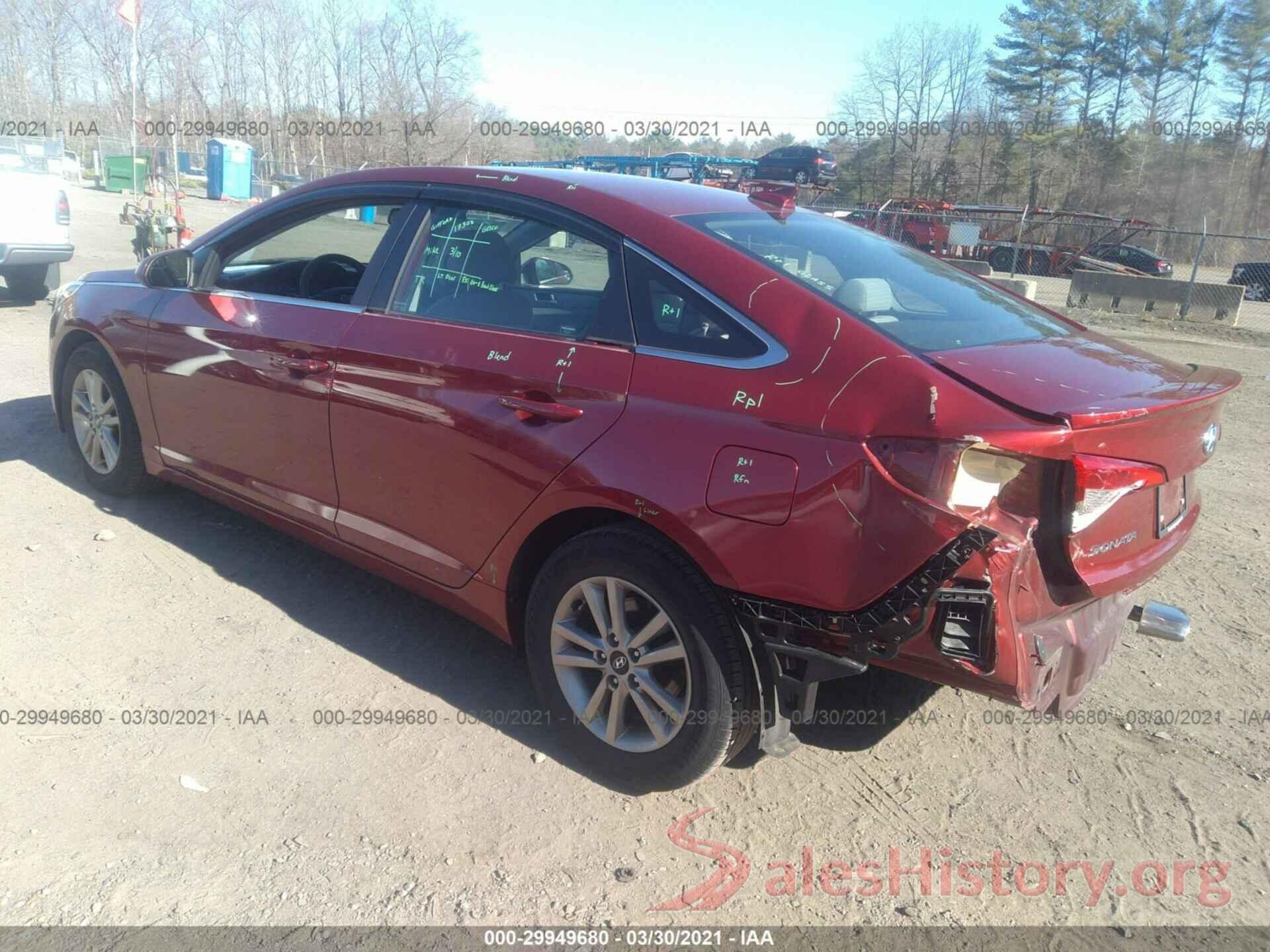 5NPE24AFXGH355958 2016 HYUNDAI SONATA