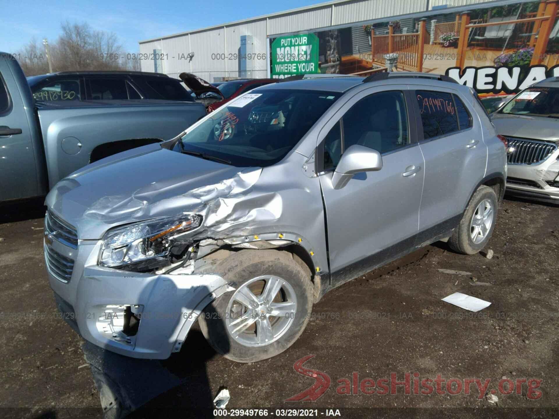 KL7CJLSB1GB760055 2016 CHEVROLET TRAX