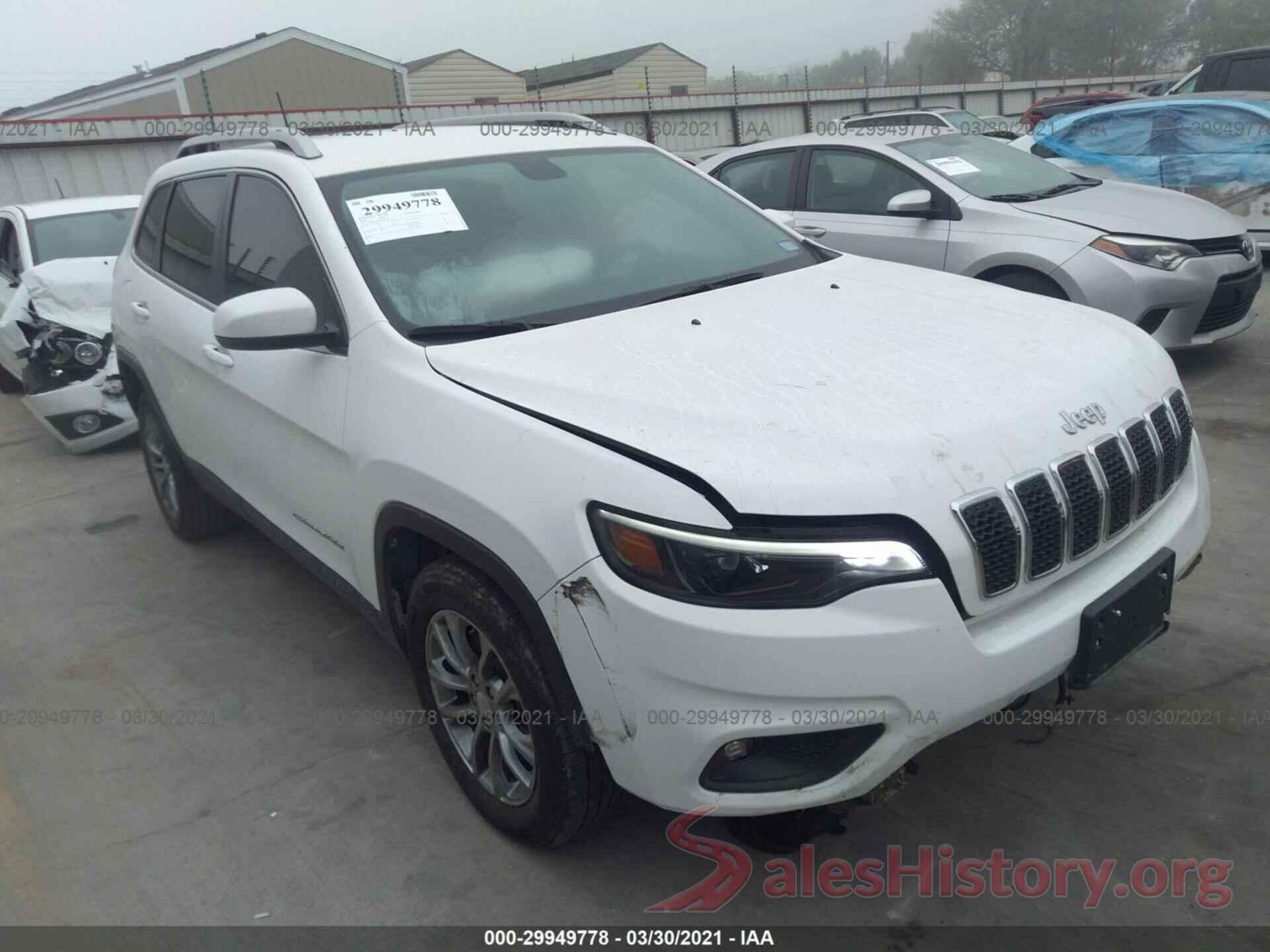 1C4PJLLB3KD333539 2019 JEEP CHEROKEE