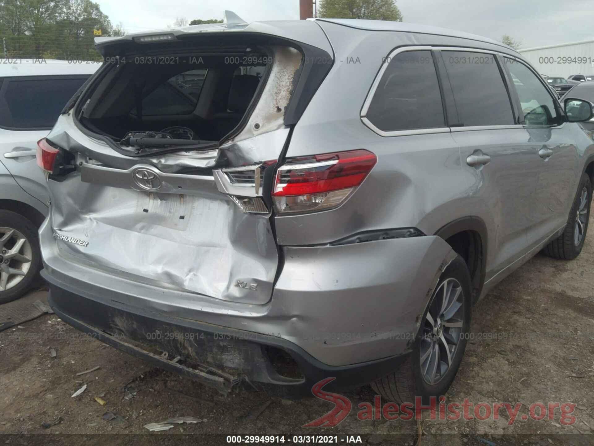 5TDKZRFH8JS531591 2018 TOYOTA HIGHLANDER