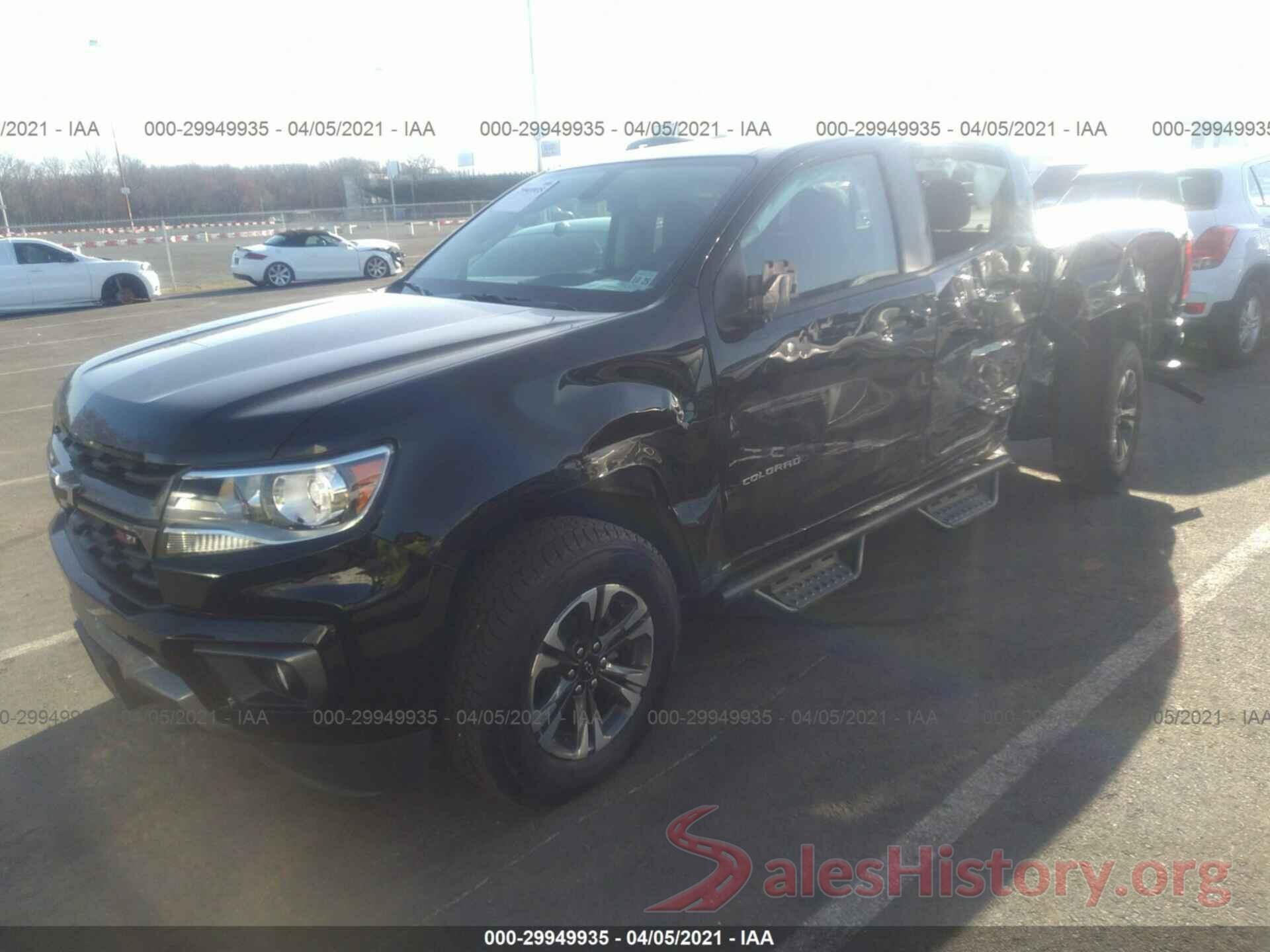 1GCGTDEN6M1107345 2021 CHEVROLET COLORADO