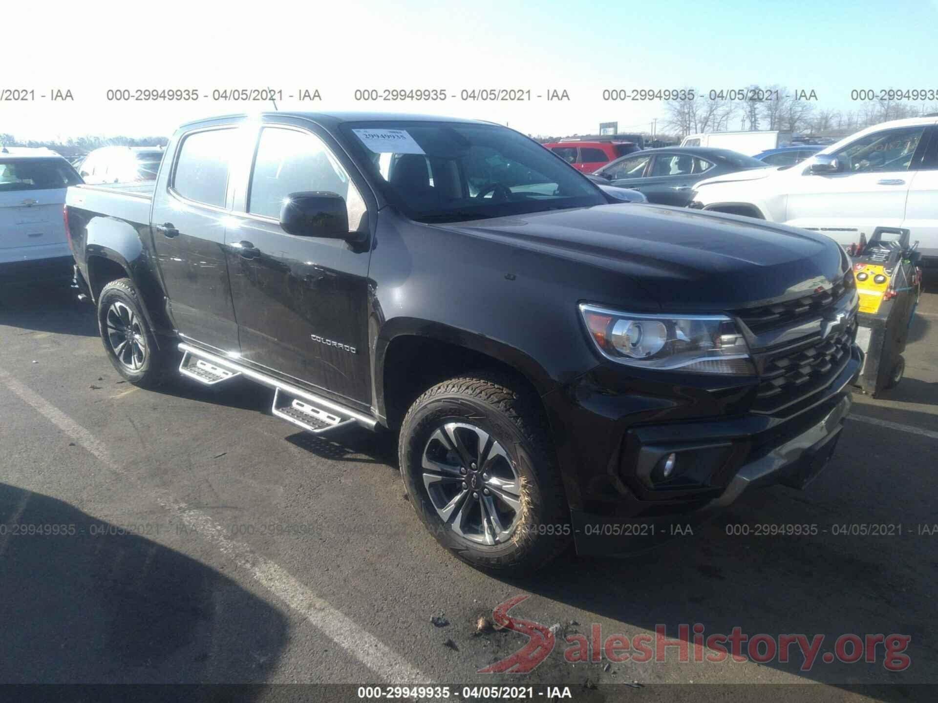 1GCGTDEN6M1107345 2021 CHEVROLET COLORADO