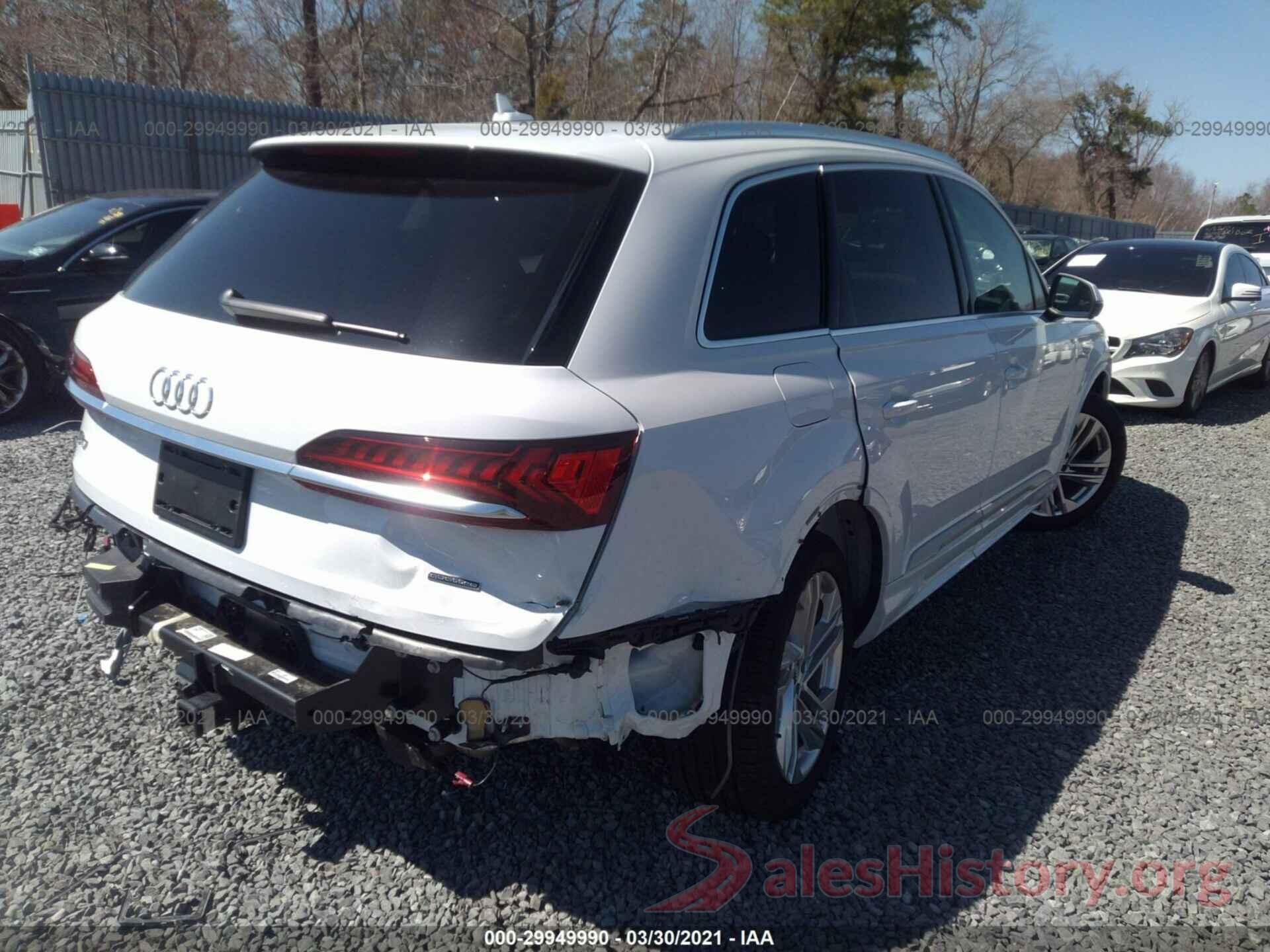 WA1LXAF74LD003896 2020 AUDI Q7