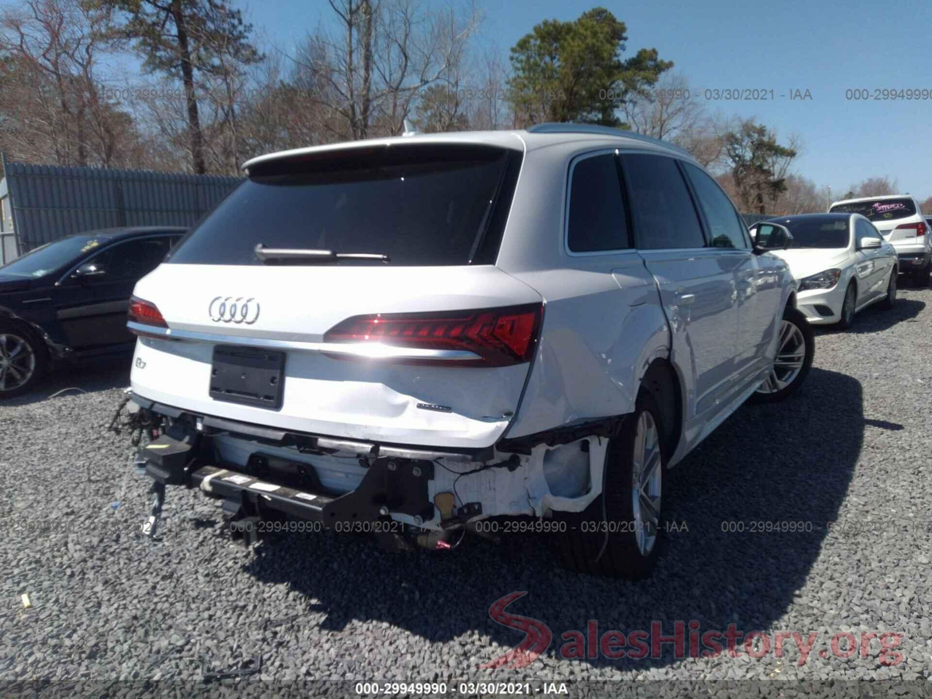 WA1LXAF74LD003896 2020 AUDI Q7