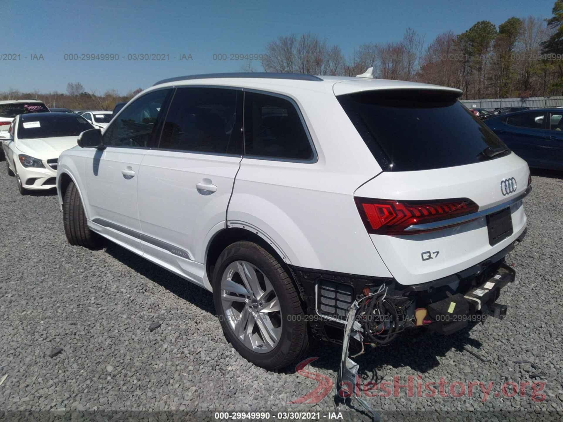 WA1LXAF74LD003896 2020 AUDI Q7