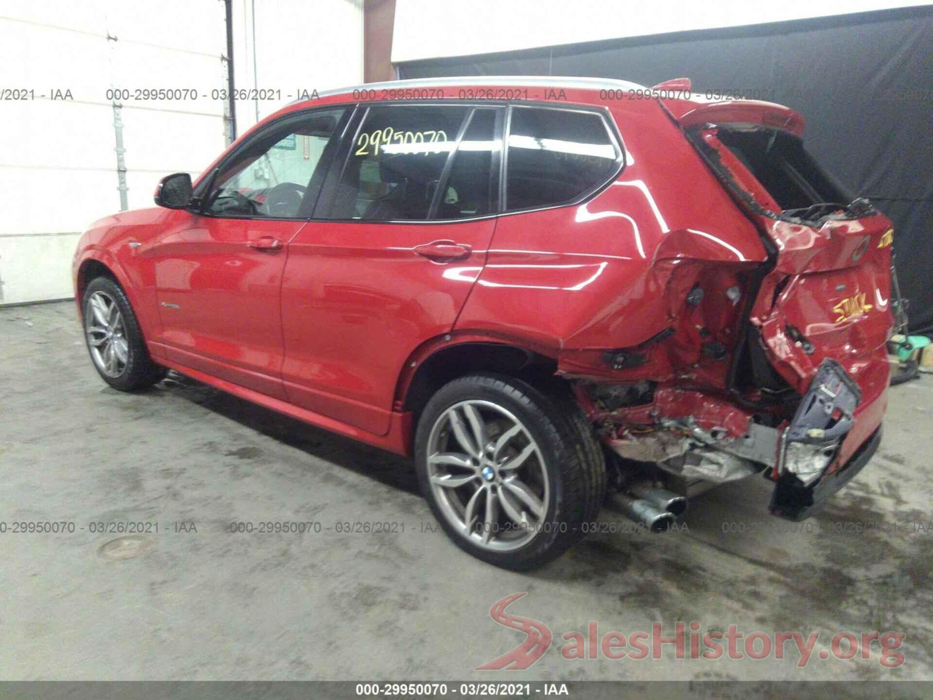 5UXWX9C53G0D65978 2016 BMW X3