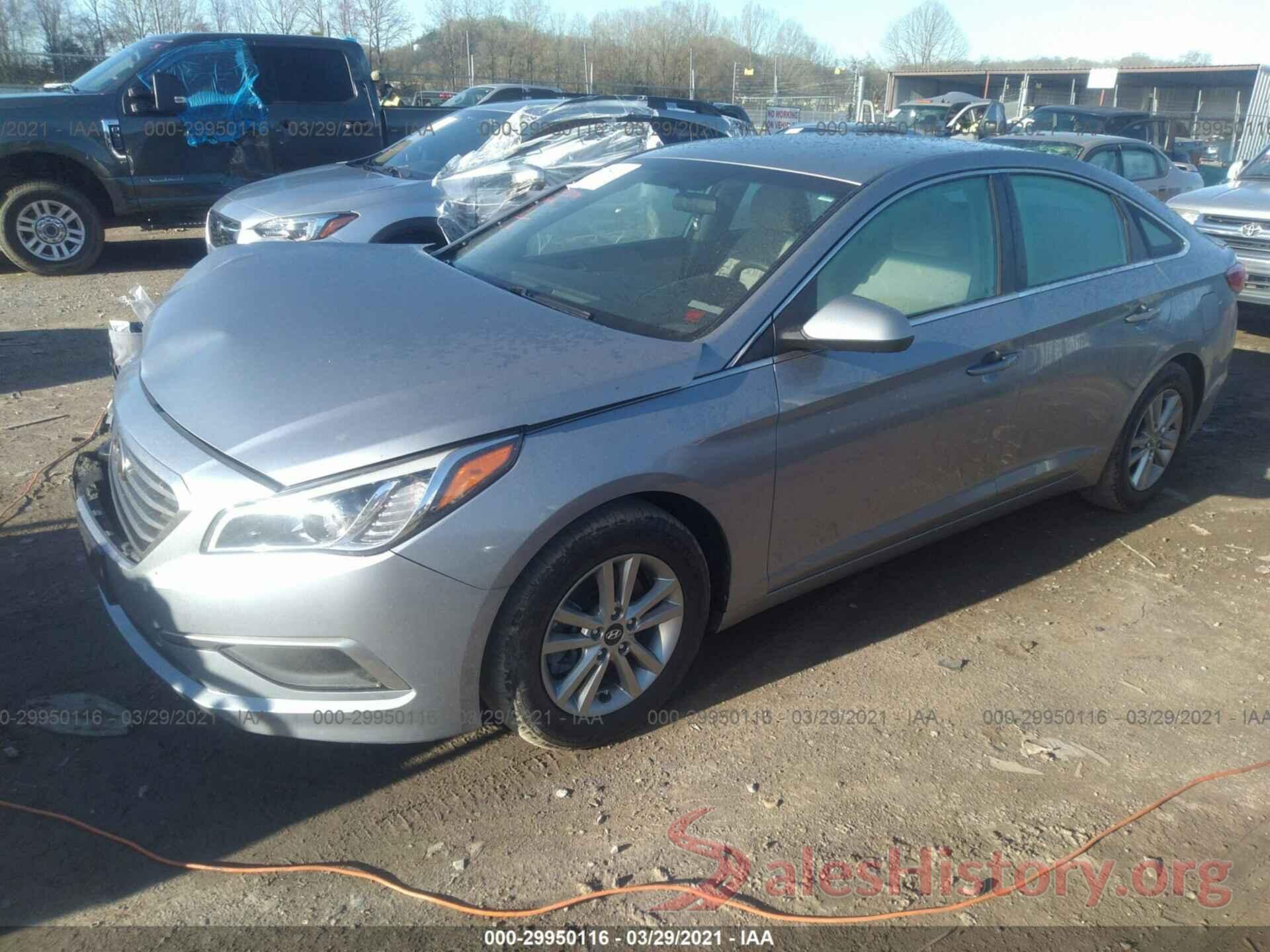 5NPE24AFXHH520277 2017 HYUNDAI SONATA