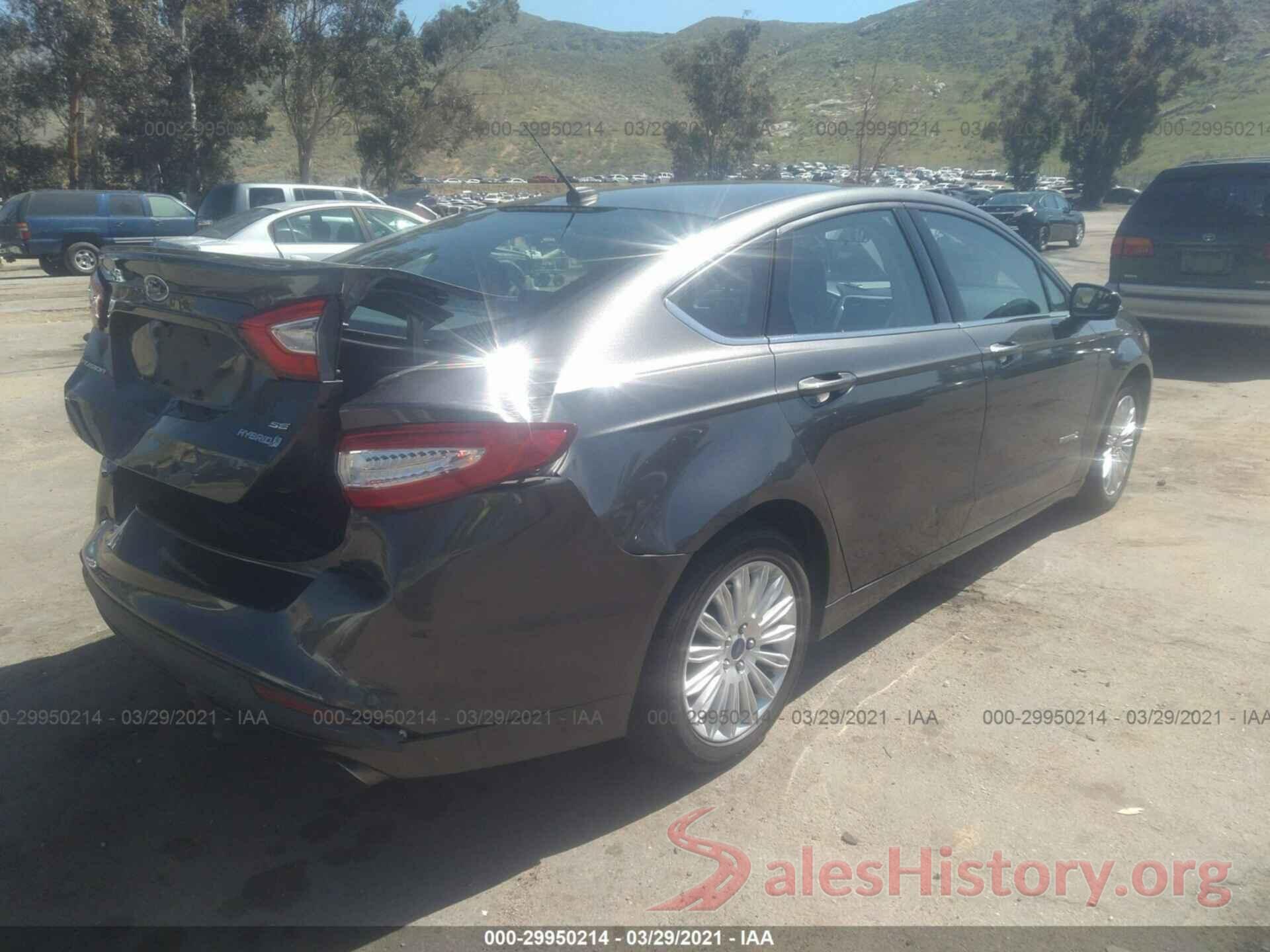 3FA6P0LU1GR397657 2016 FORD FUSION