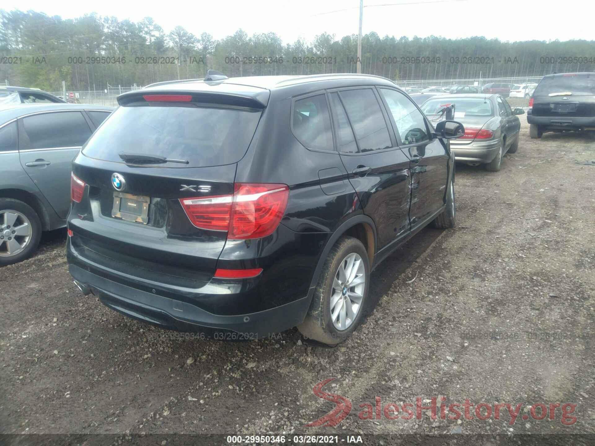 5UXWX9C31H0W67802 2017 BMW X3