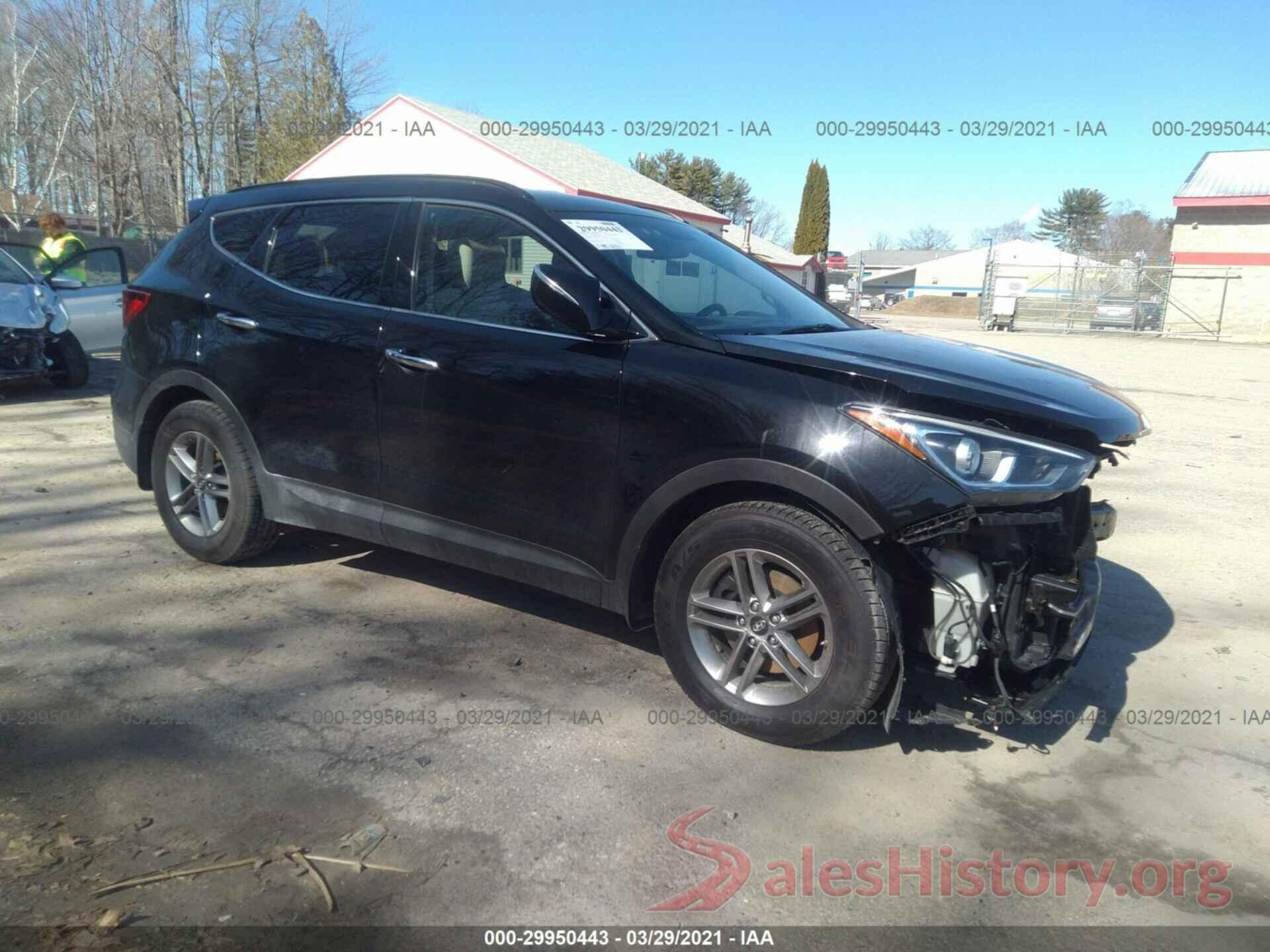 5NMZUDLB8JH067723 2018 HYUNDAI SANTA FE SPORT