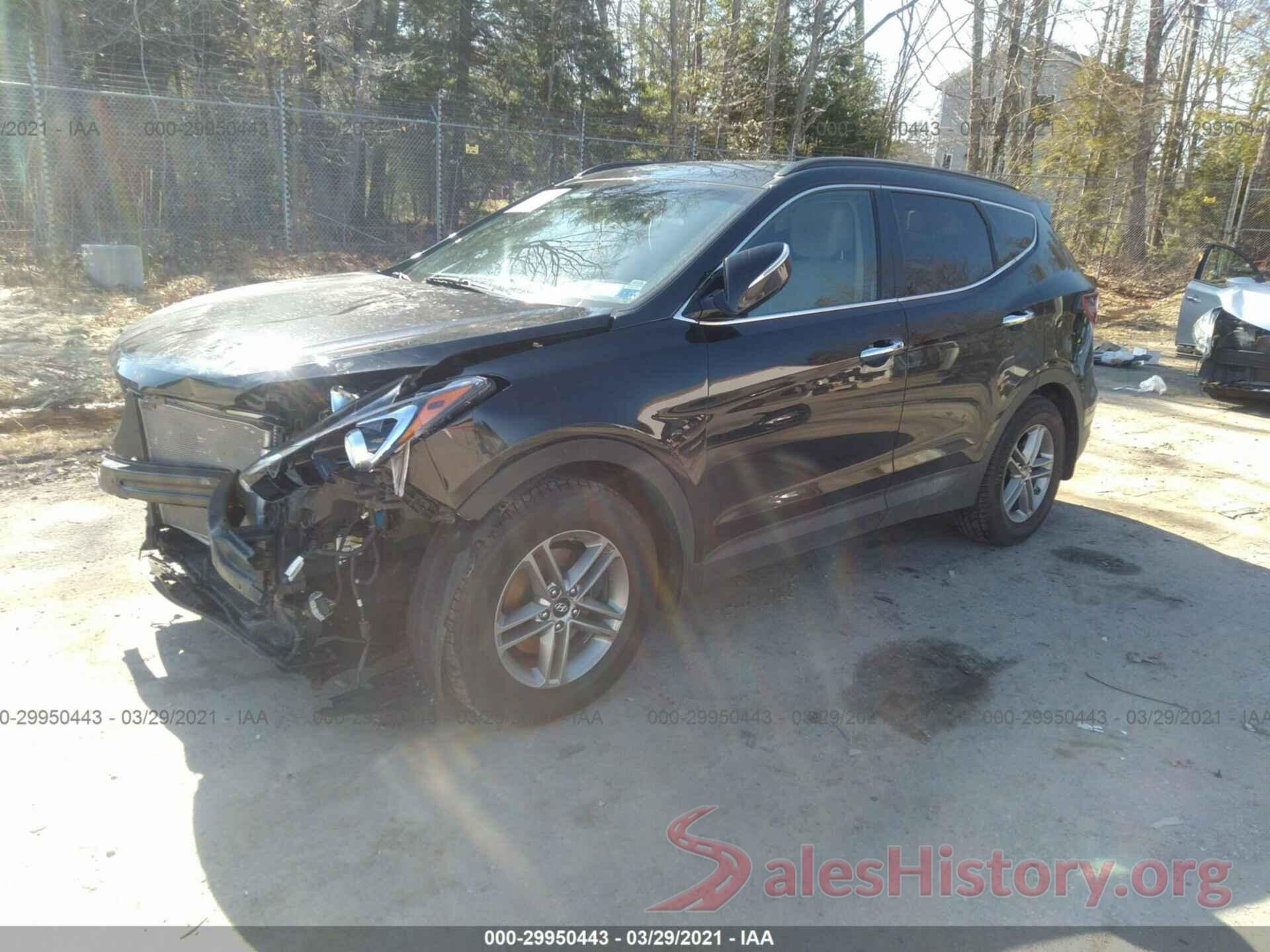 5NMZUDLB8JH067723 2018 HYUNDAI SANTA FE SPORT