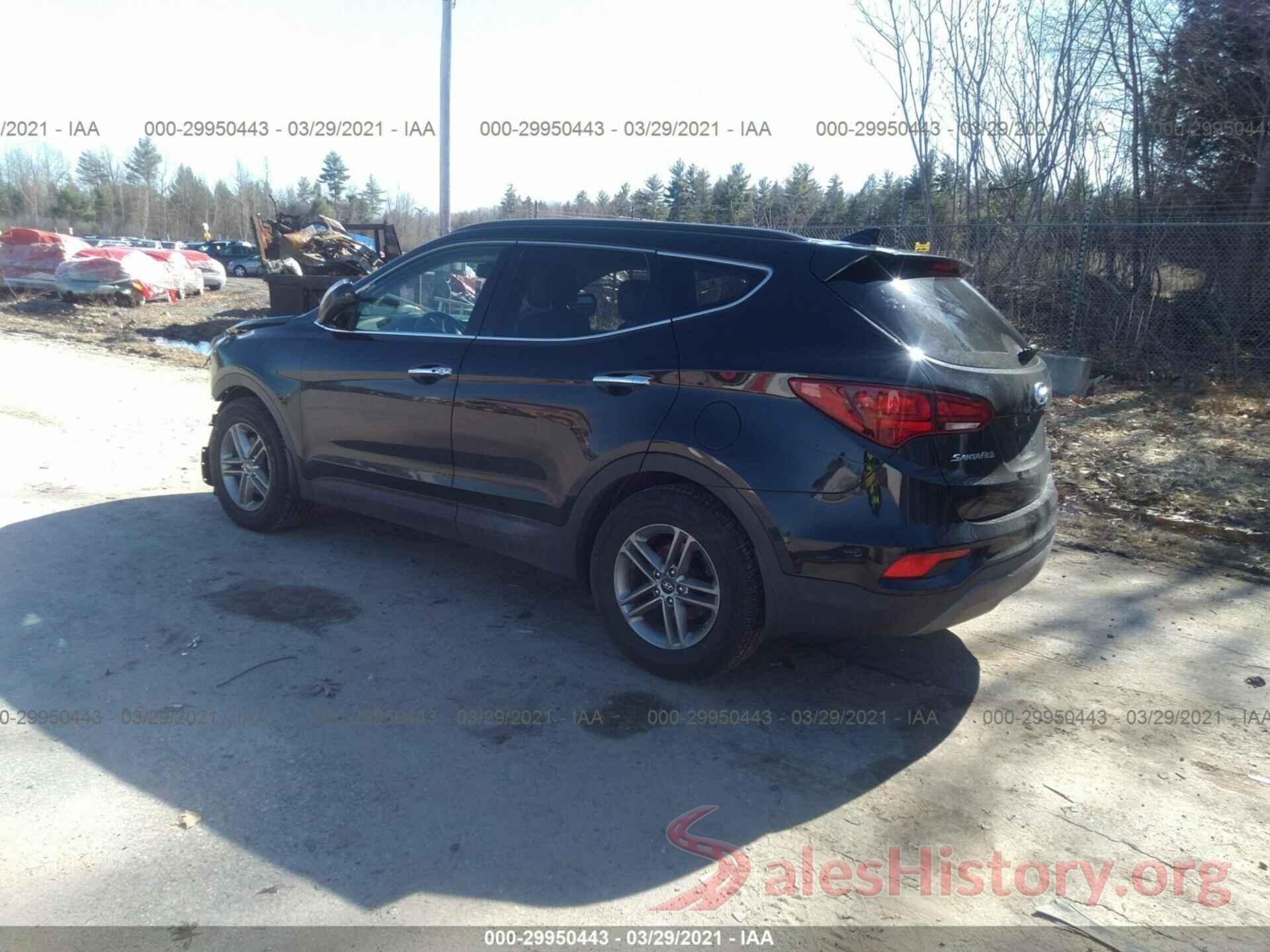 5NMZUDLB8JH067723 2018 HYUNDAI SANTA FE SPORT