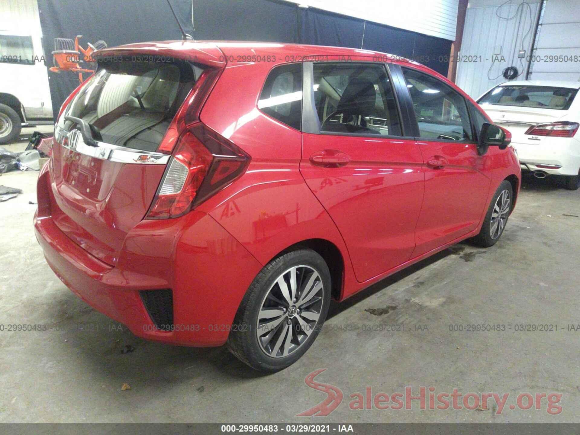 JHMGK5H8XGS009687 2016 HONDA FIT