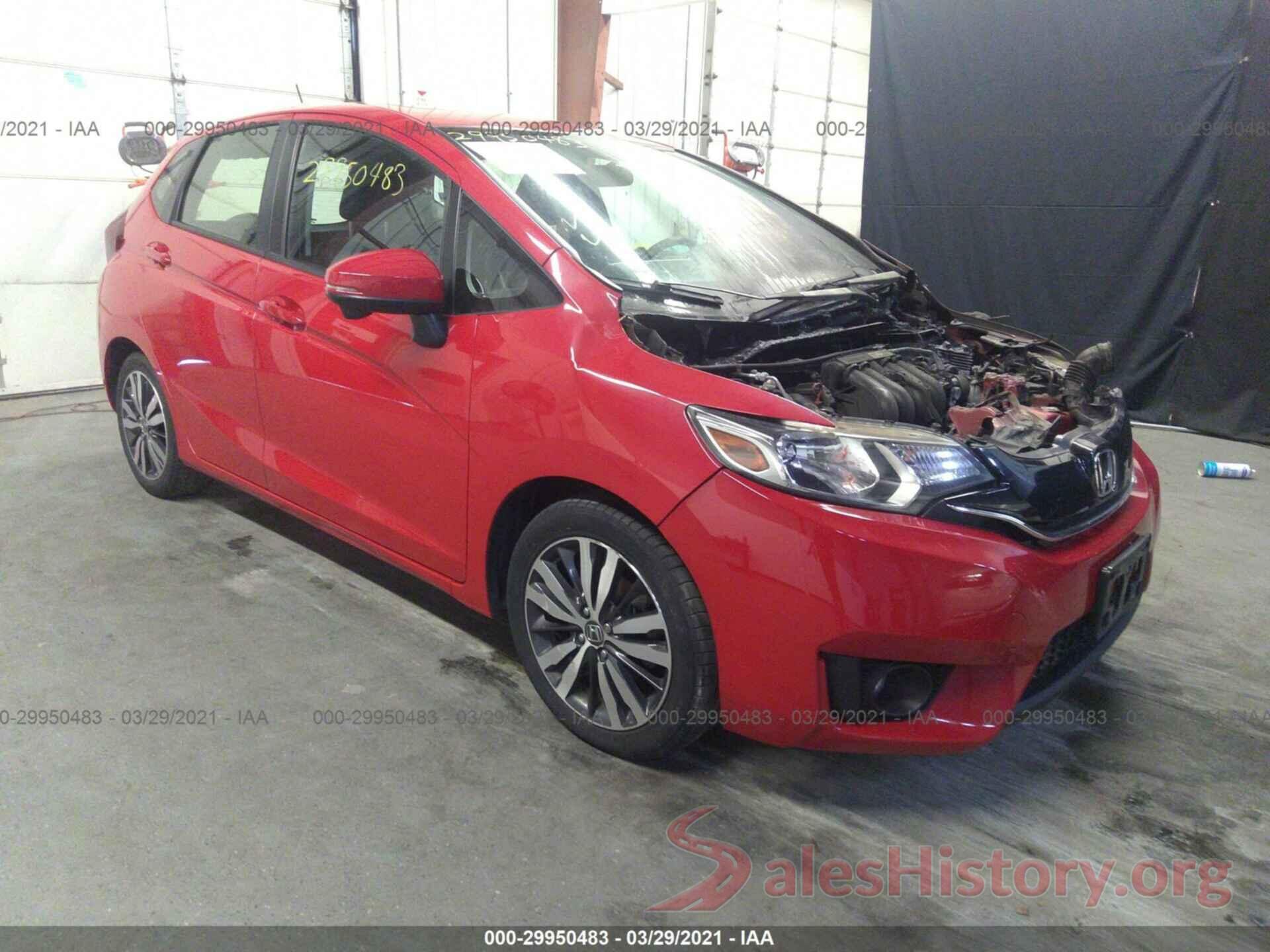 JHMGK5H8XGS009687 2016 HONDA FIT