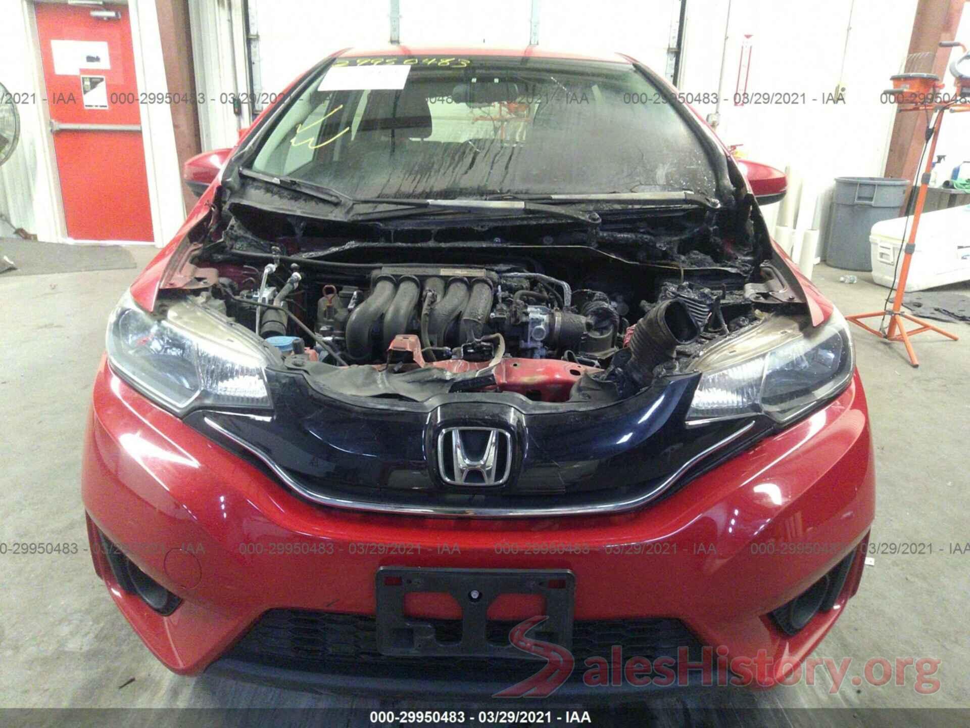 JHMGK5H8XGS009687 2016 HONDA FIT