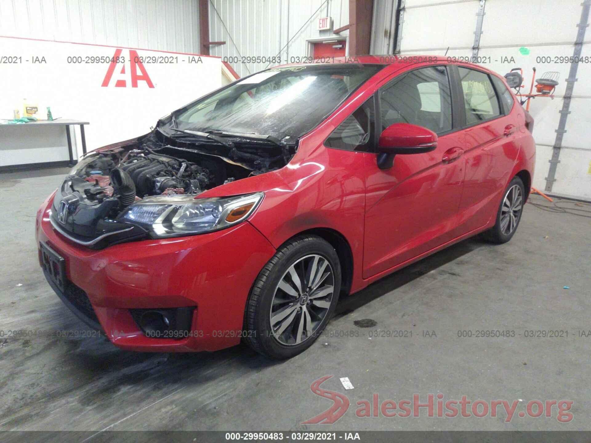 JHMGK5H8XGS009687 2016 HONDA FIT