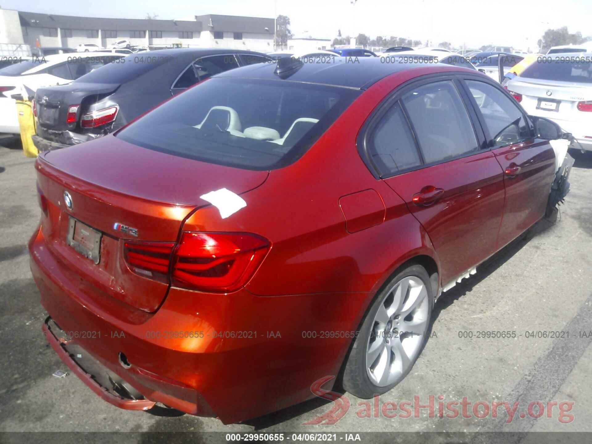 WBS8M9C59G5D30246 2016 BMW M3