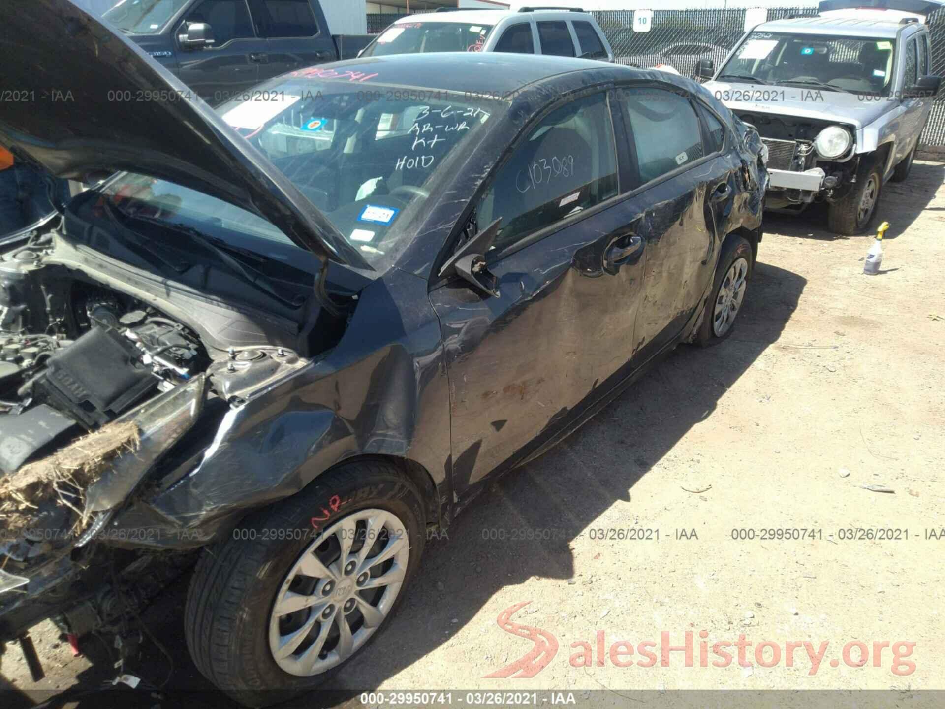 3KPF24AD4LE158639 2020 KIA FORTE