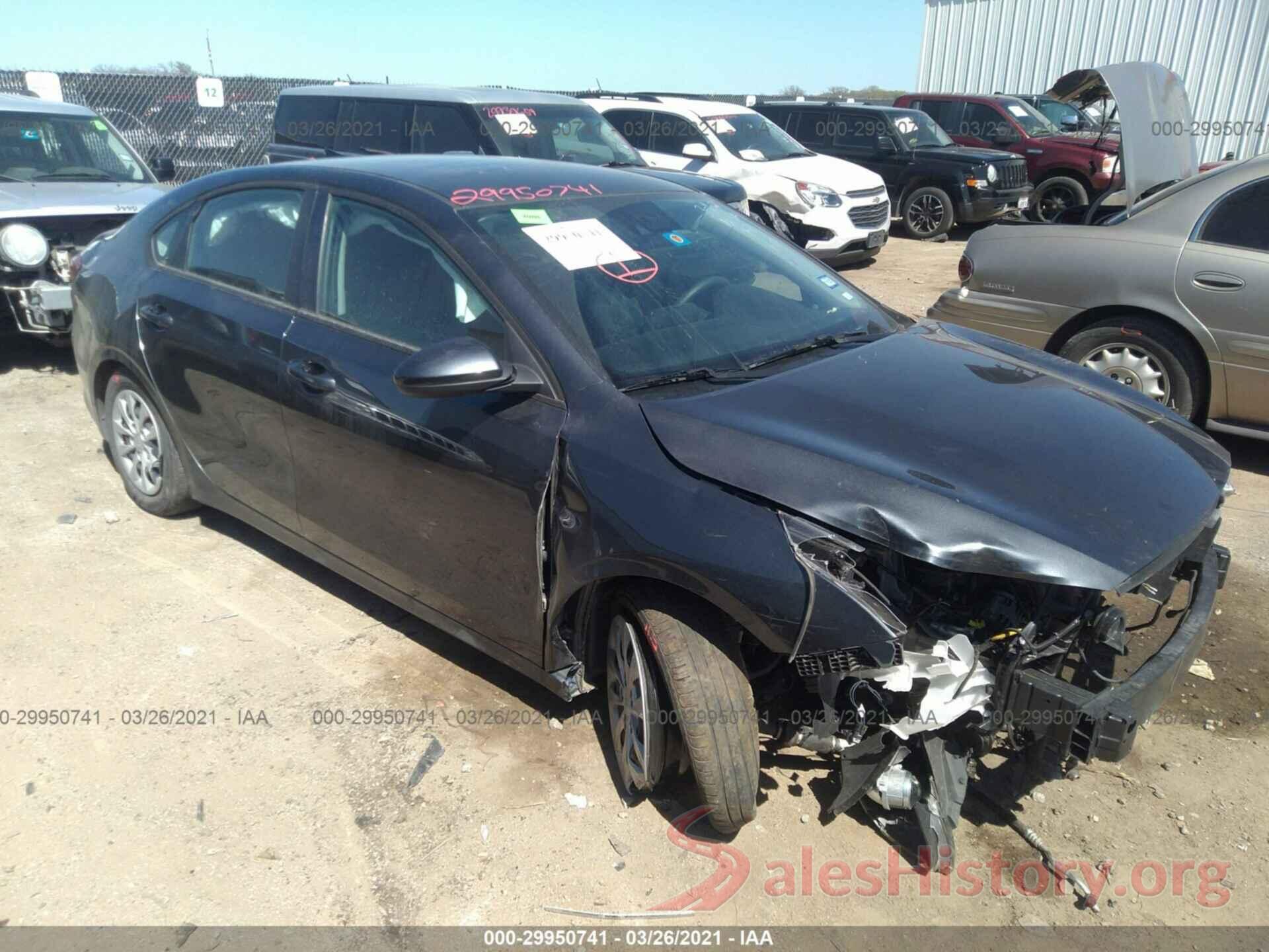 3KPF24AD4LE158639 2020 KIA FORTE