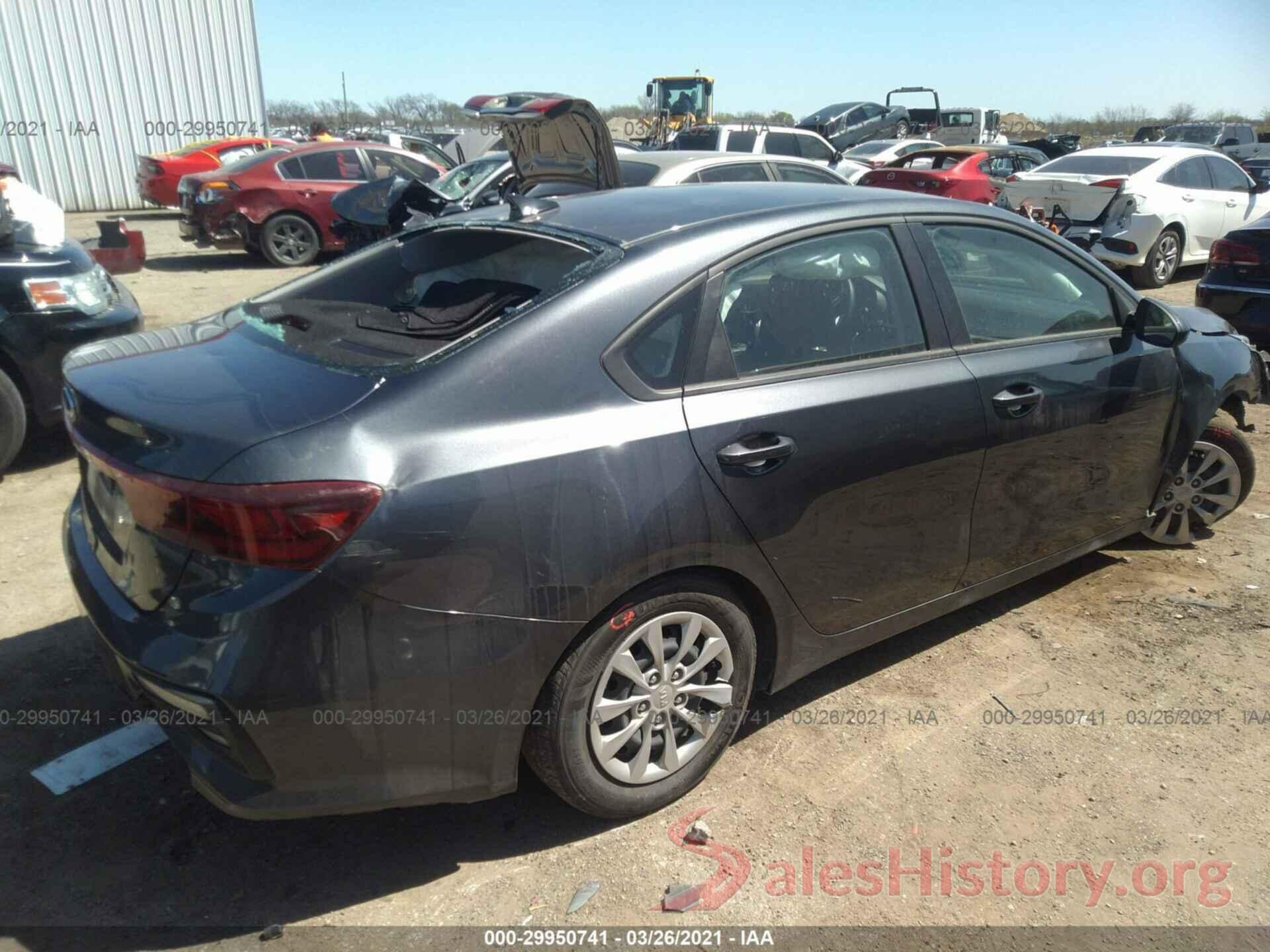 3KPF24AD4LE158639 2020 KIA FORTE