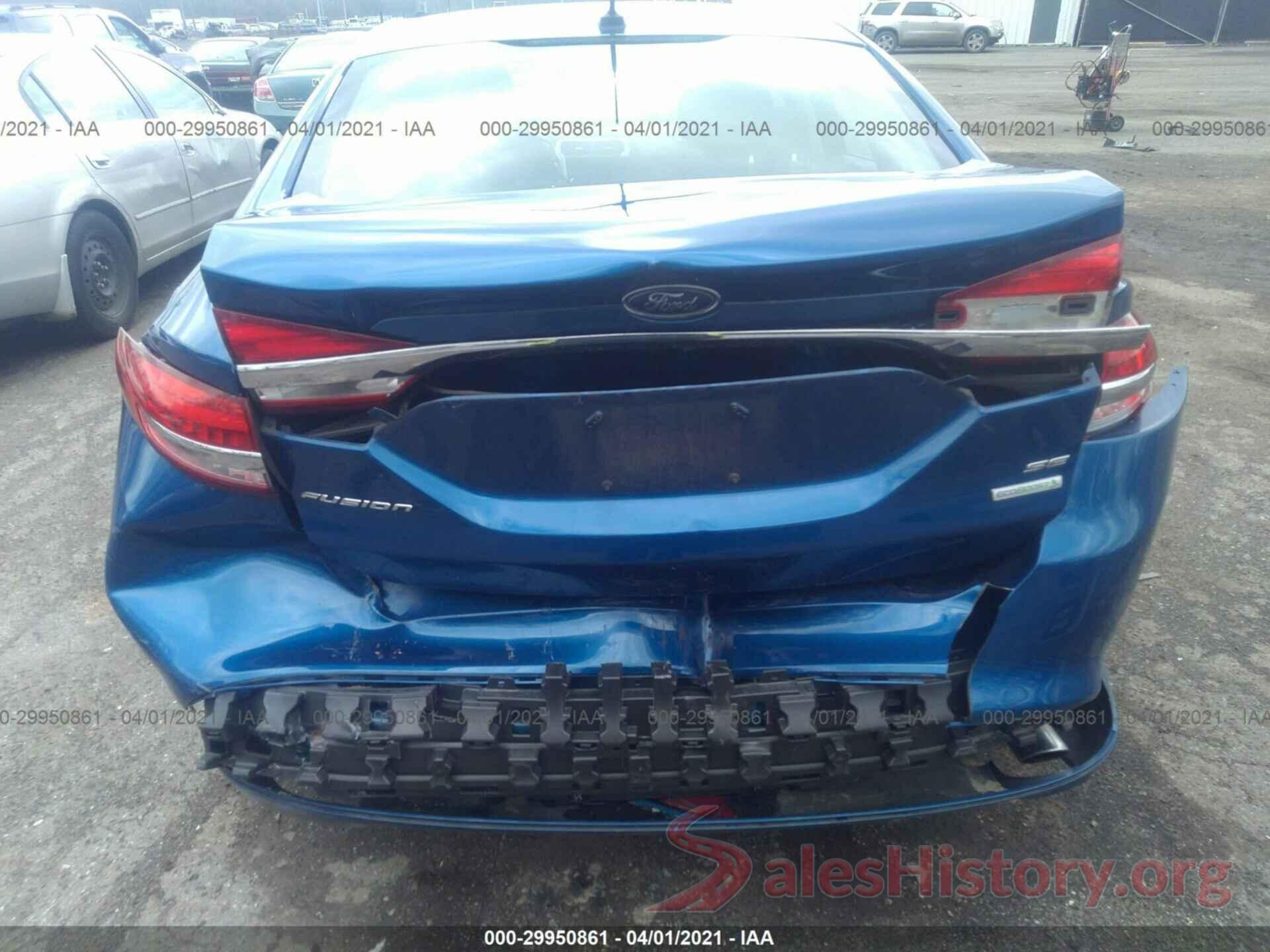 3FA6P0HD5HR270730 2017 FORD FUSION