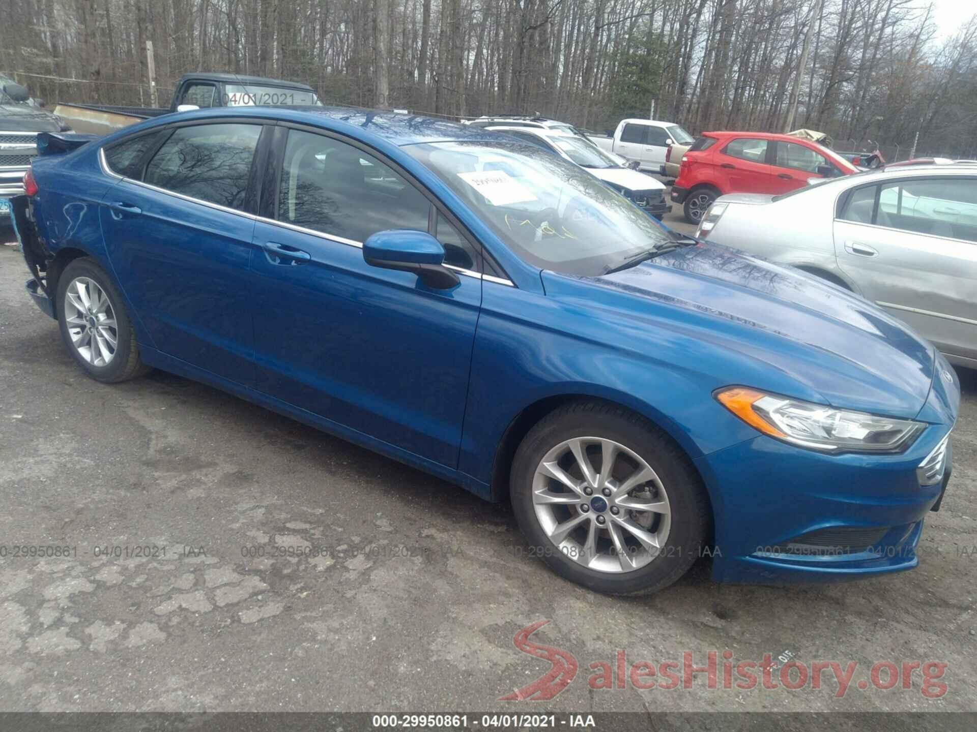 3FA6P0HD5HR270730 2017 FORD FUSION