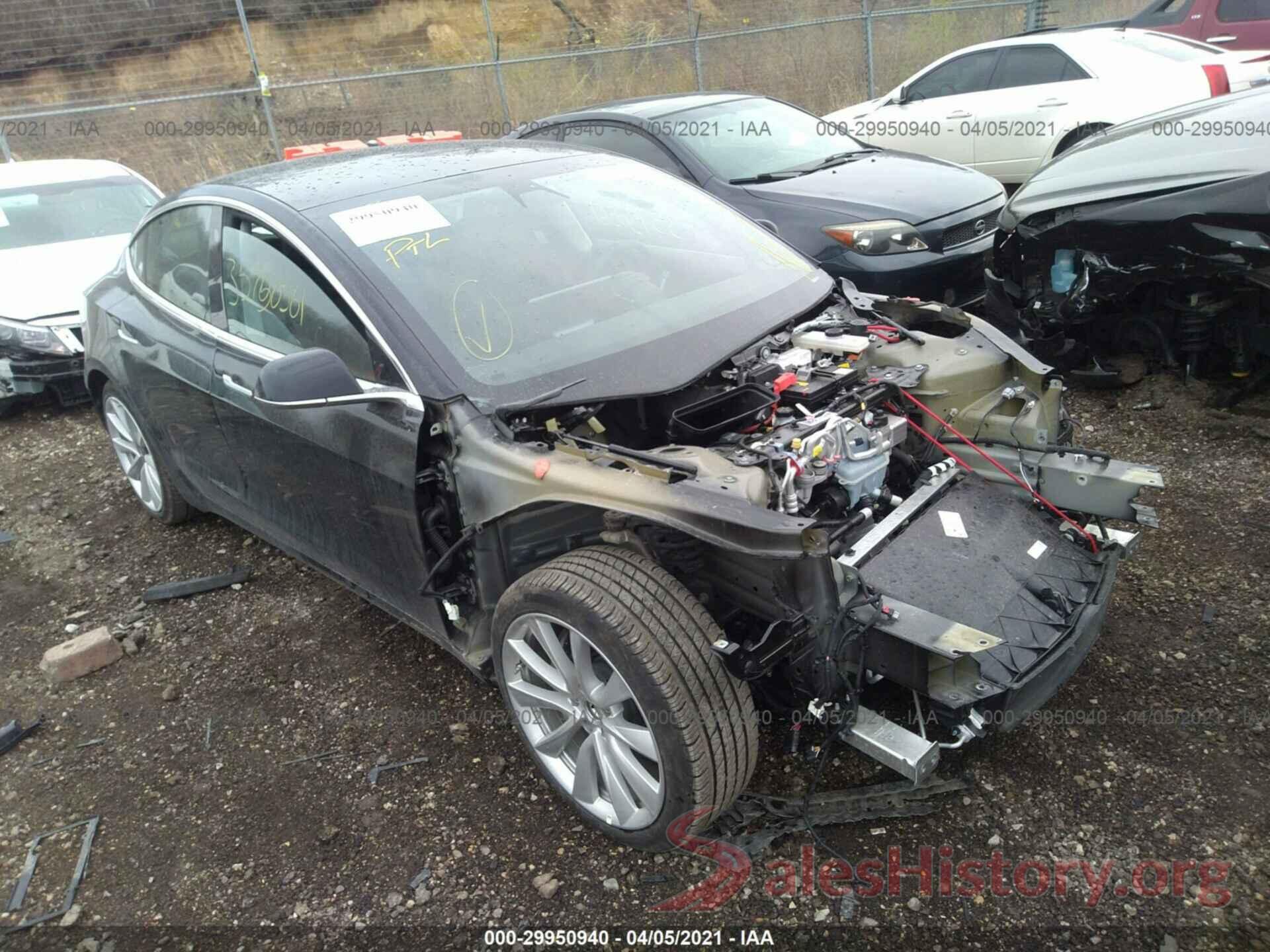 5YJ3E1EB2LF795315 2020 TESLA MODEL 3