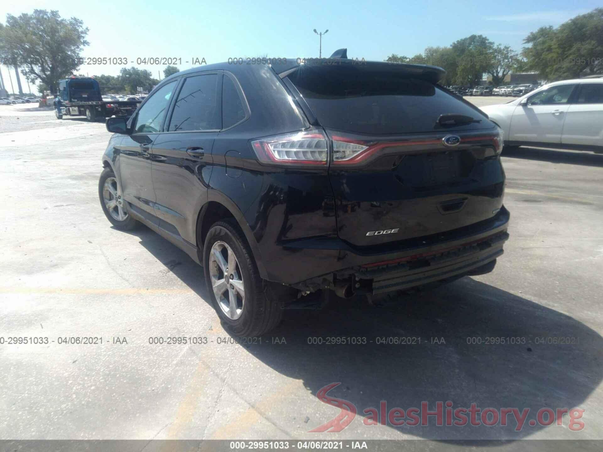 2FMPK3G99GBB43449 2016 FORD EDGE