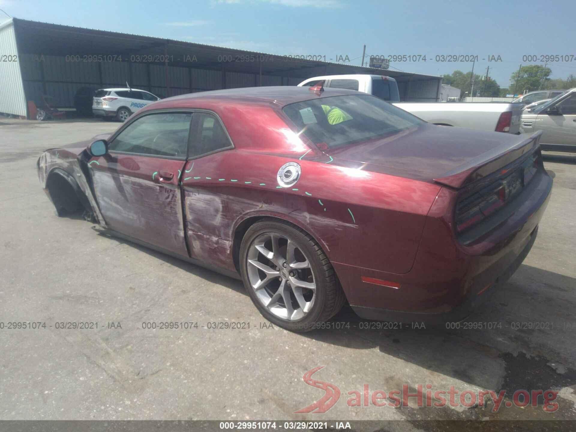 2C3CDZBT0KH739840 2019 DODGE CHALLENGER