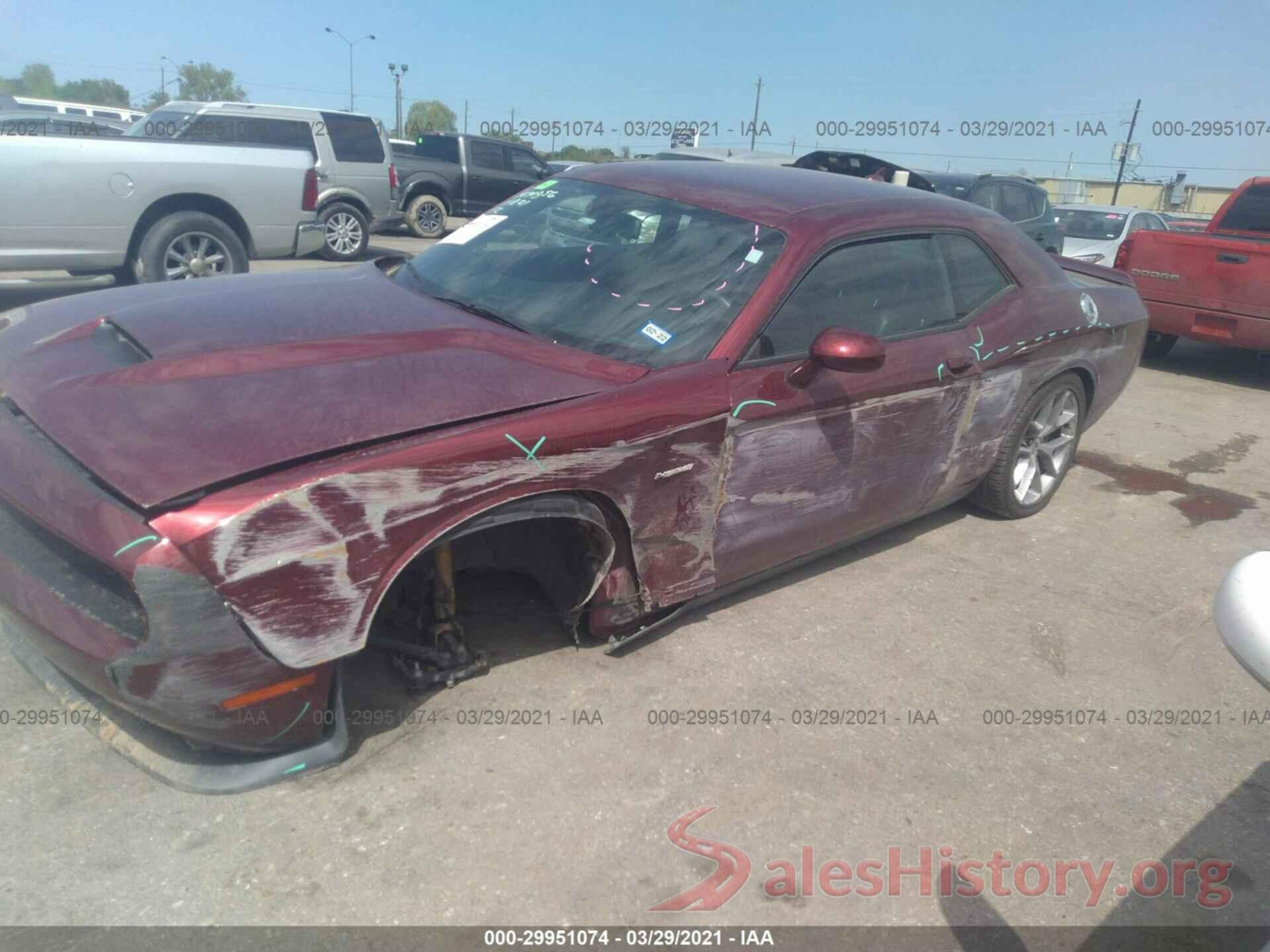 2C3CDZBT0KH739840 2019 DODGE CHALLENGER