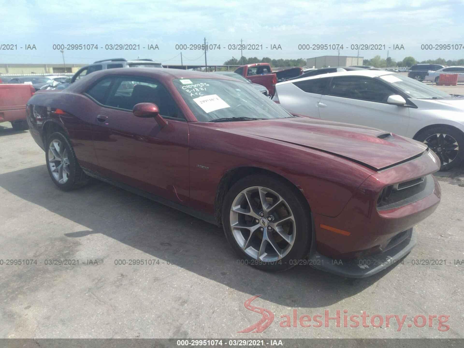 2C3CDZBT0KH739840 2019 DODGE CHALLENGER