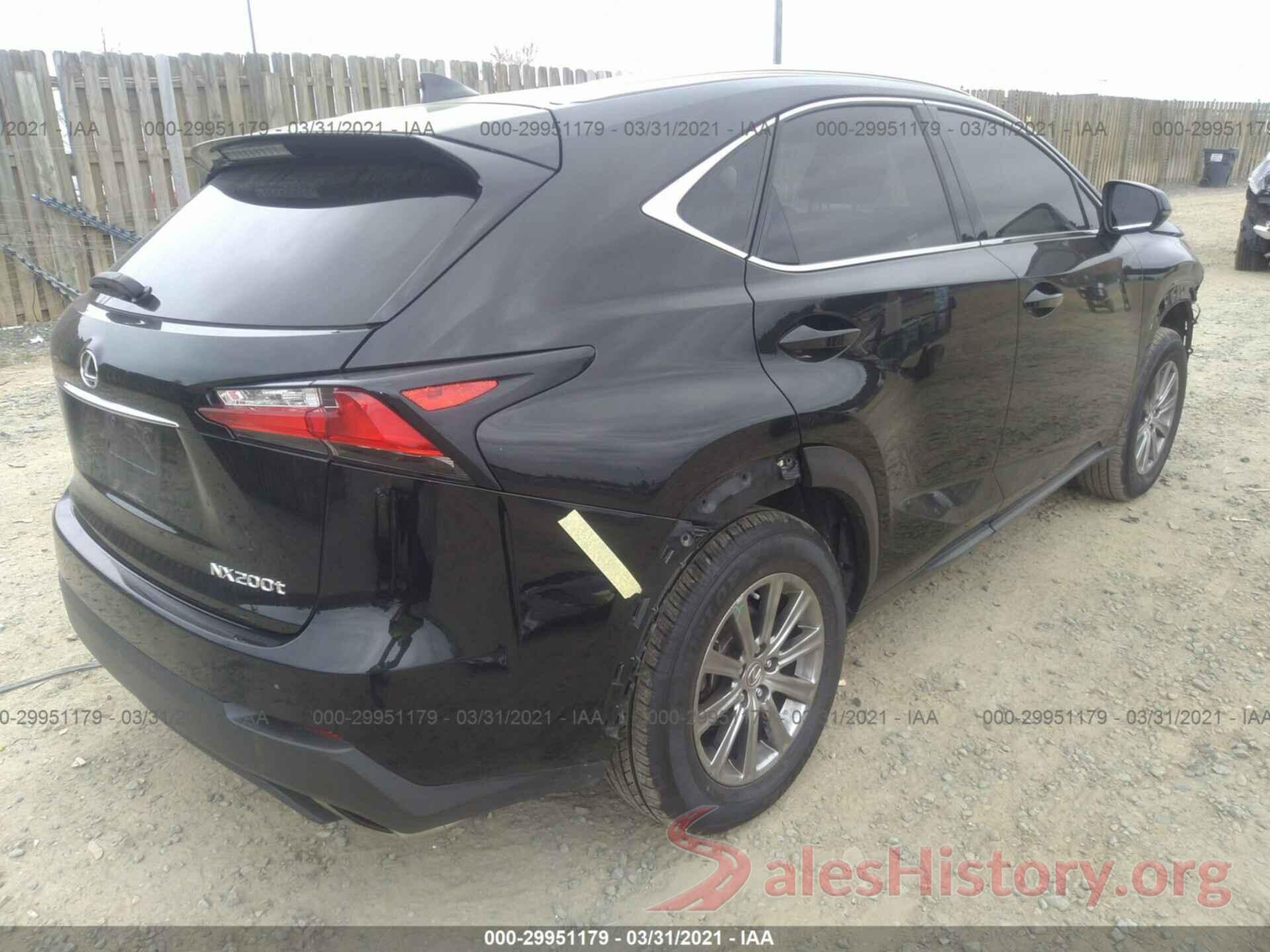 JTJBARBZ2H2121860 2017 LEXUS NX