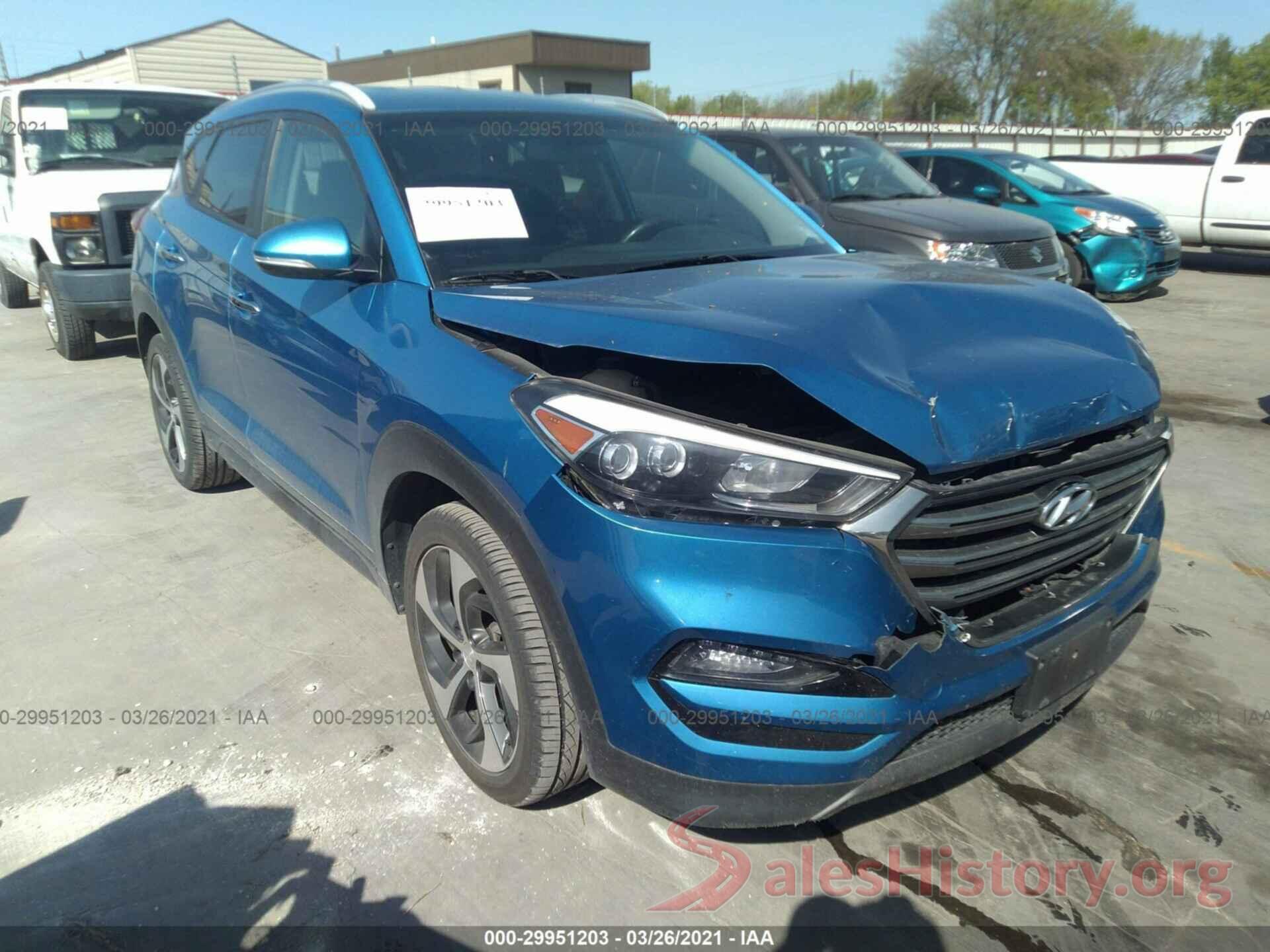 KM8J33A24GU182572 2016 HYUNDAI TUCSON