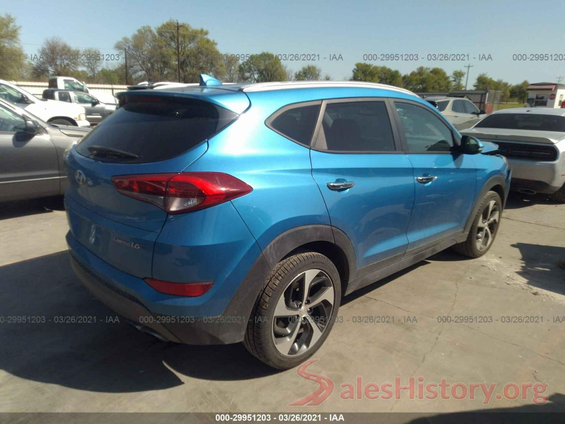 KM8J33A24GU182572 2016 HYUNDAI TUCSON