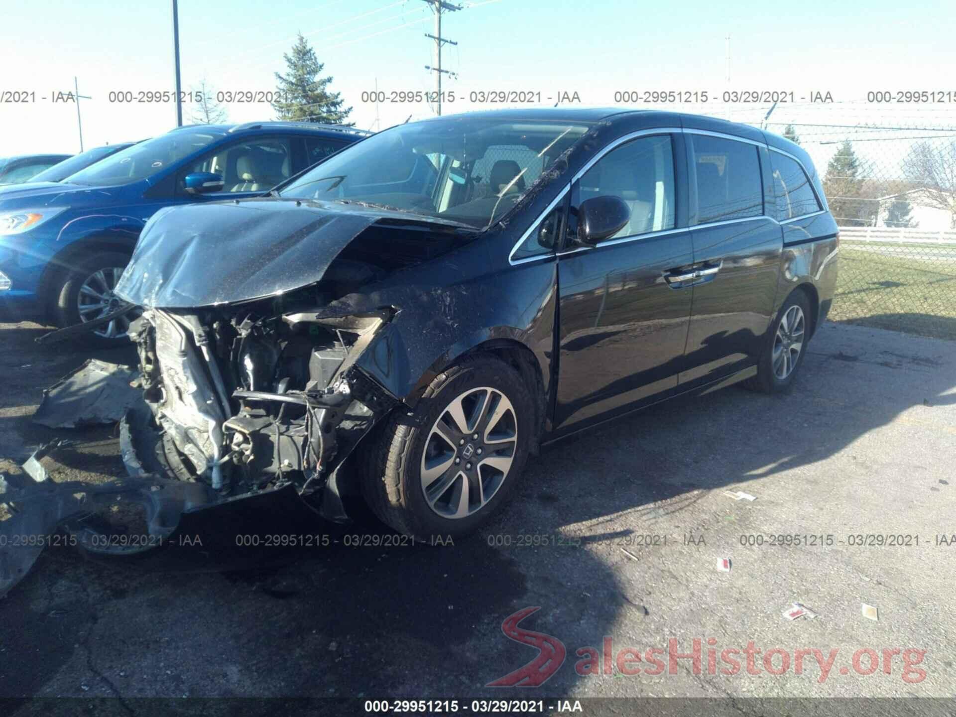 5FNRL5H96GB047513 2016 HONDA ODYSSEY