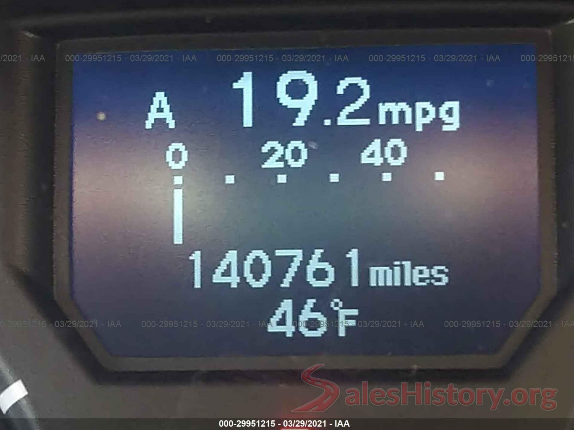 5FNRL5H96GB047513 2016 HONDA ODYSSEY