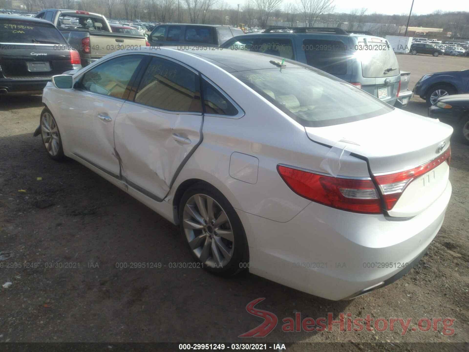 KMHFH4JGXGA555351 2016 HYUNDAI AZERA