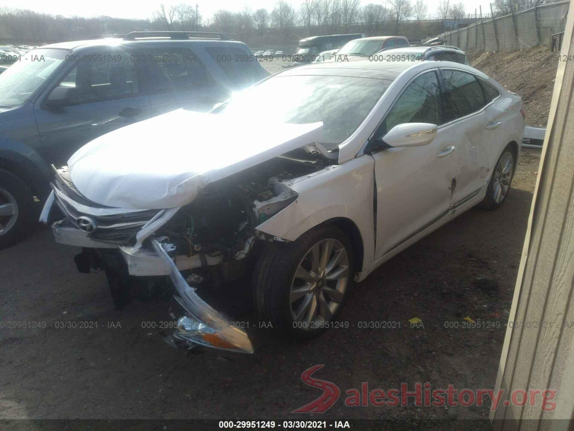 KMHFH4JGXGA555351 2016 HYUNDAI AZERA