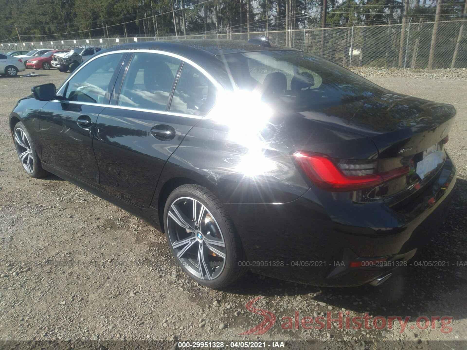 3MW5R7J07L8B16838 2020 BMW 3 SERIES