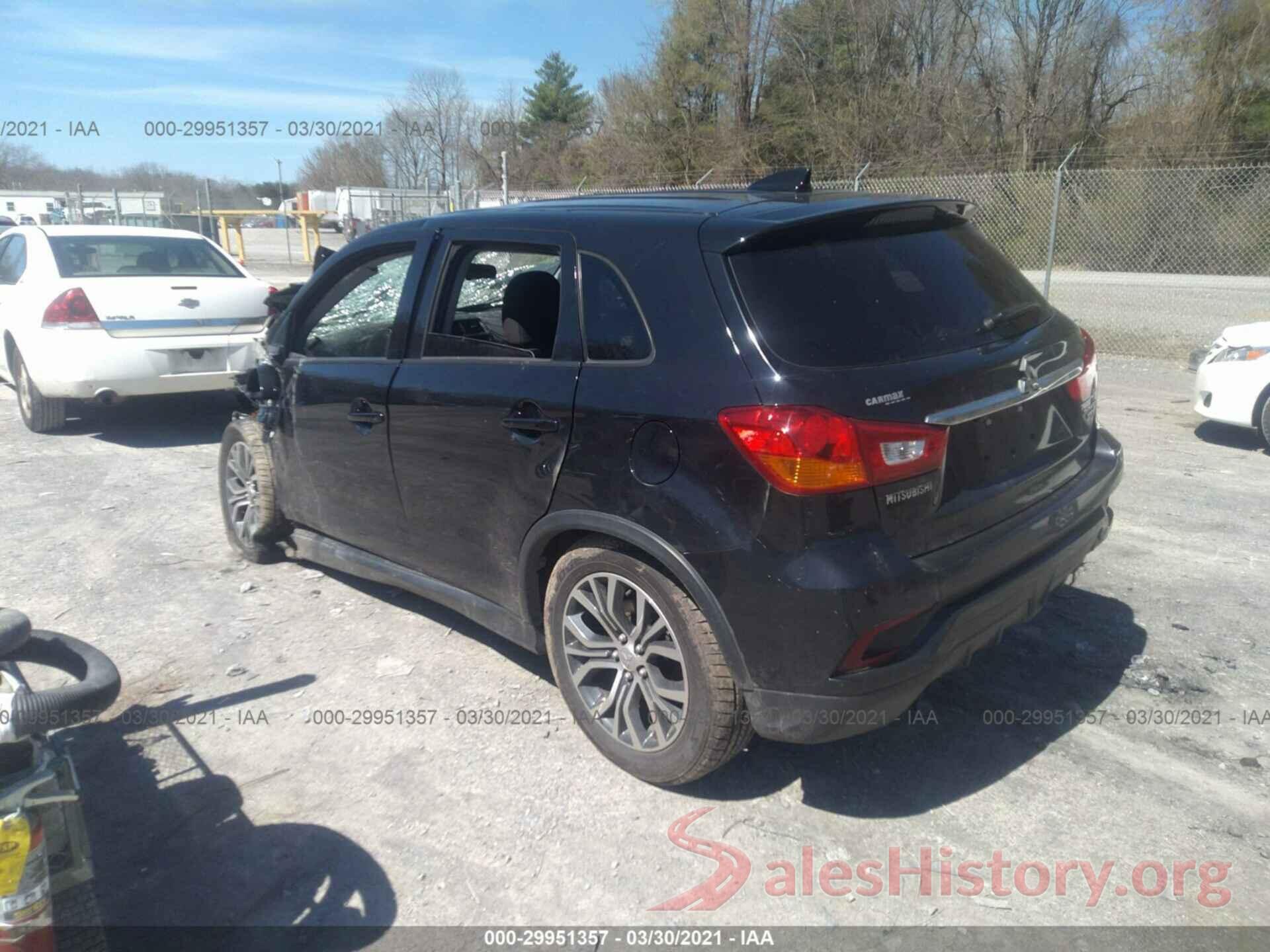 JA4AR3AU4JU016400 2018 MITSUBISHI OUTLANDER SPORT