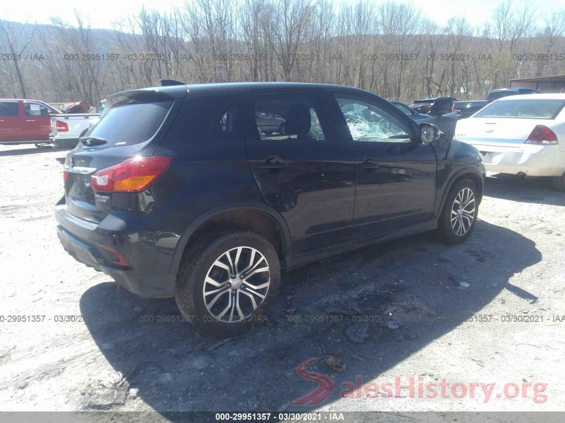 JA4AR3AU4JU016400 2018 MITSUBISHI OUTLANDER SPORT