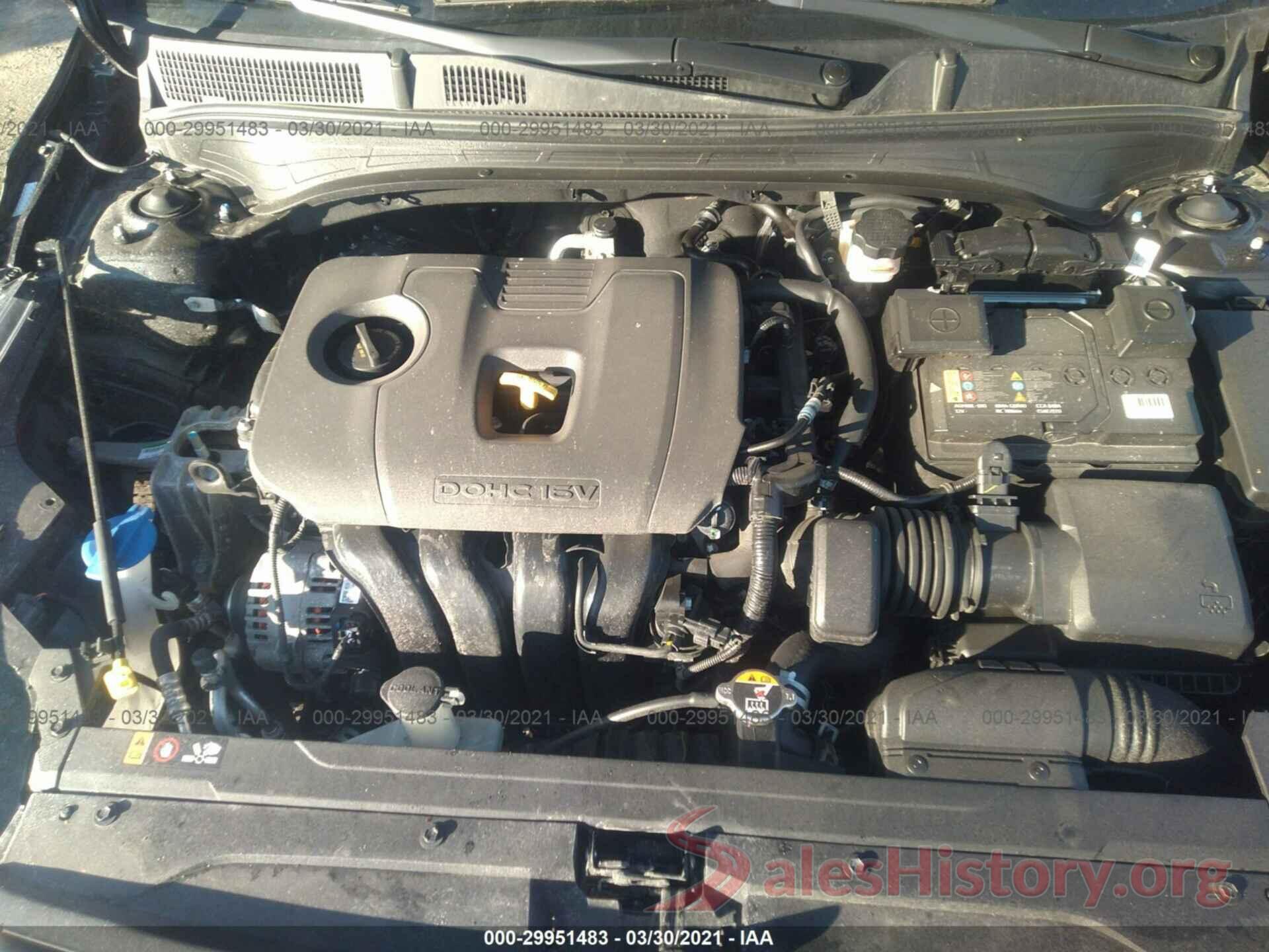 3KPF24AD7ME307708 2021 KIA FORTE