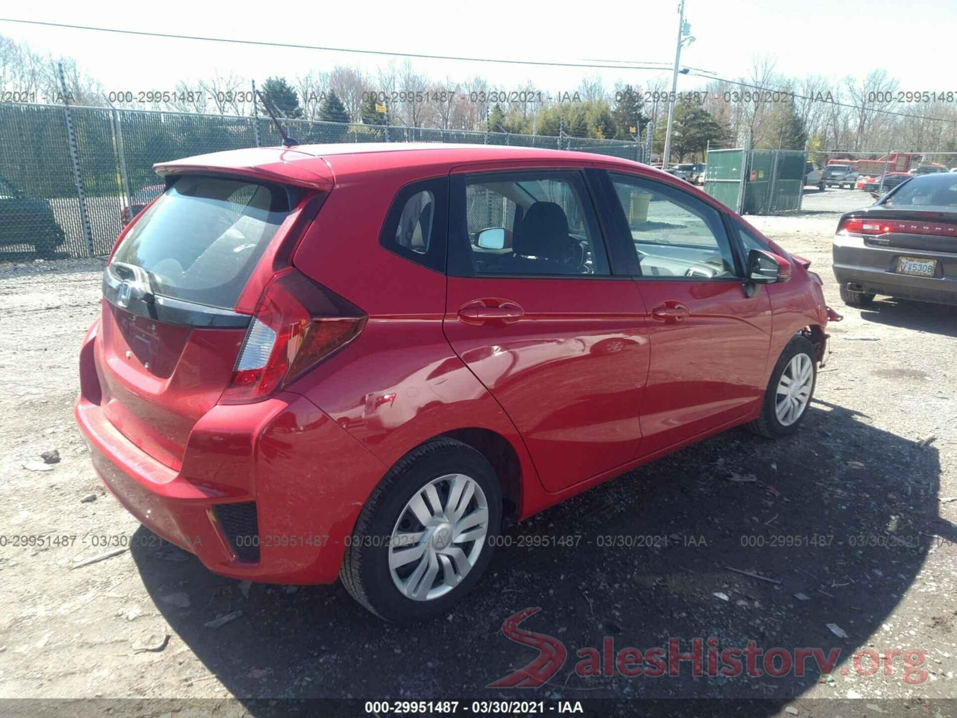 JHMGK5H56GX017911 2016 HONDA FIT