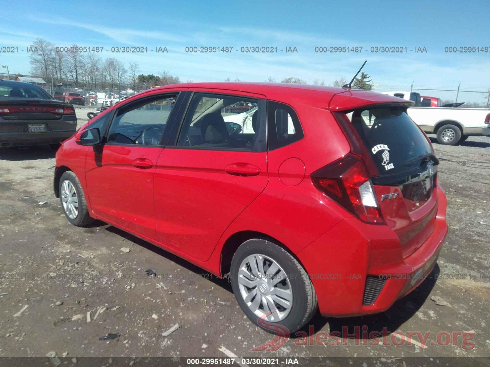 JHMGK5H56GX017911 2016 HONDA FIT