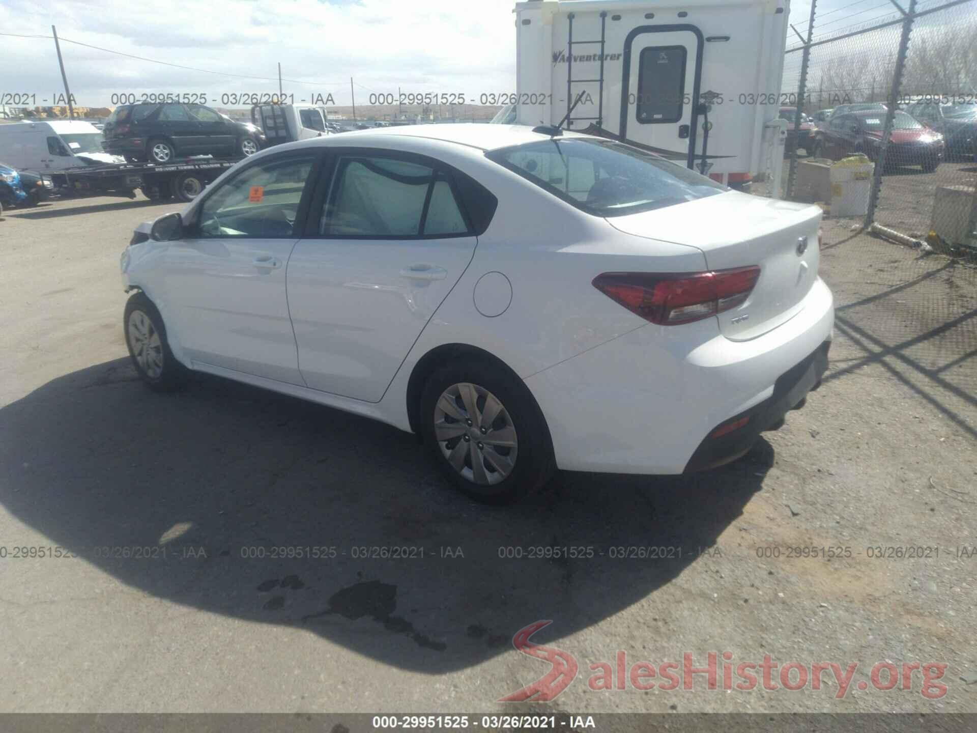 3KPA24AD7LE341155 2020 KIA RIO