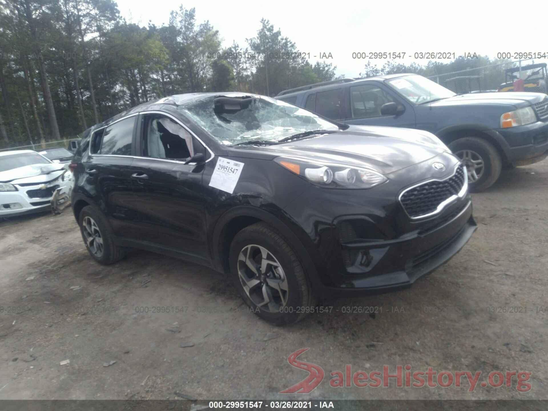 KNDPM3AC3M7912776 2021 KIA SPORTAGE