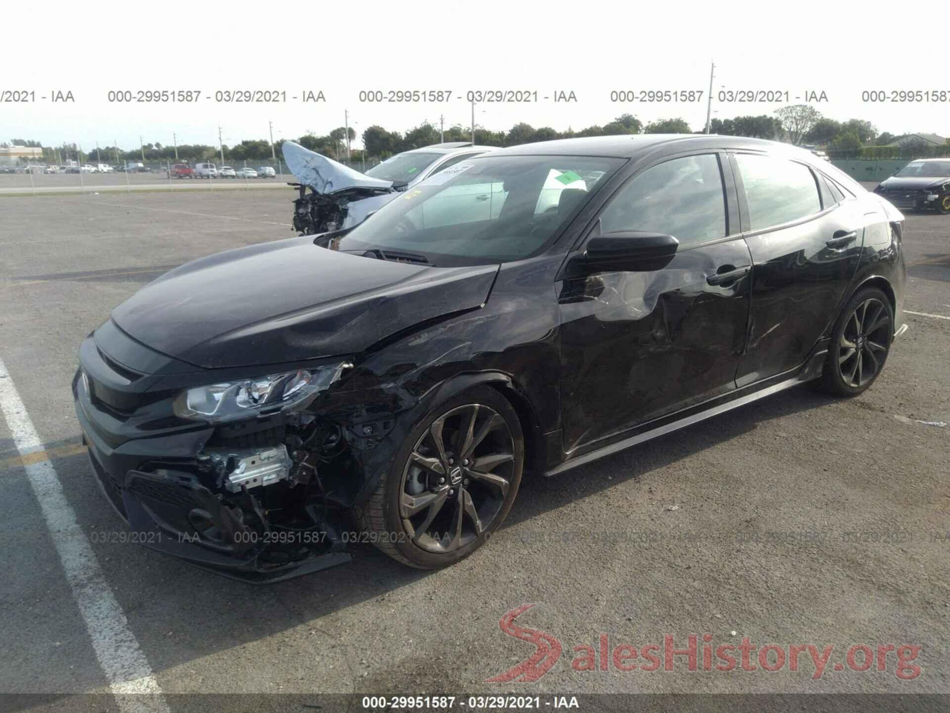 SHHFK7H40KU215515 2019 HONDA CIVIC HATCHBACK